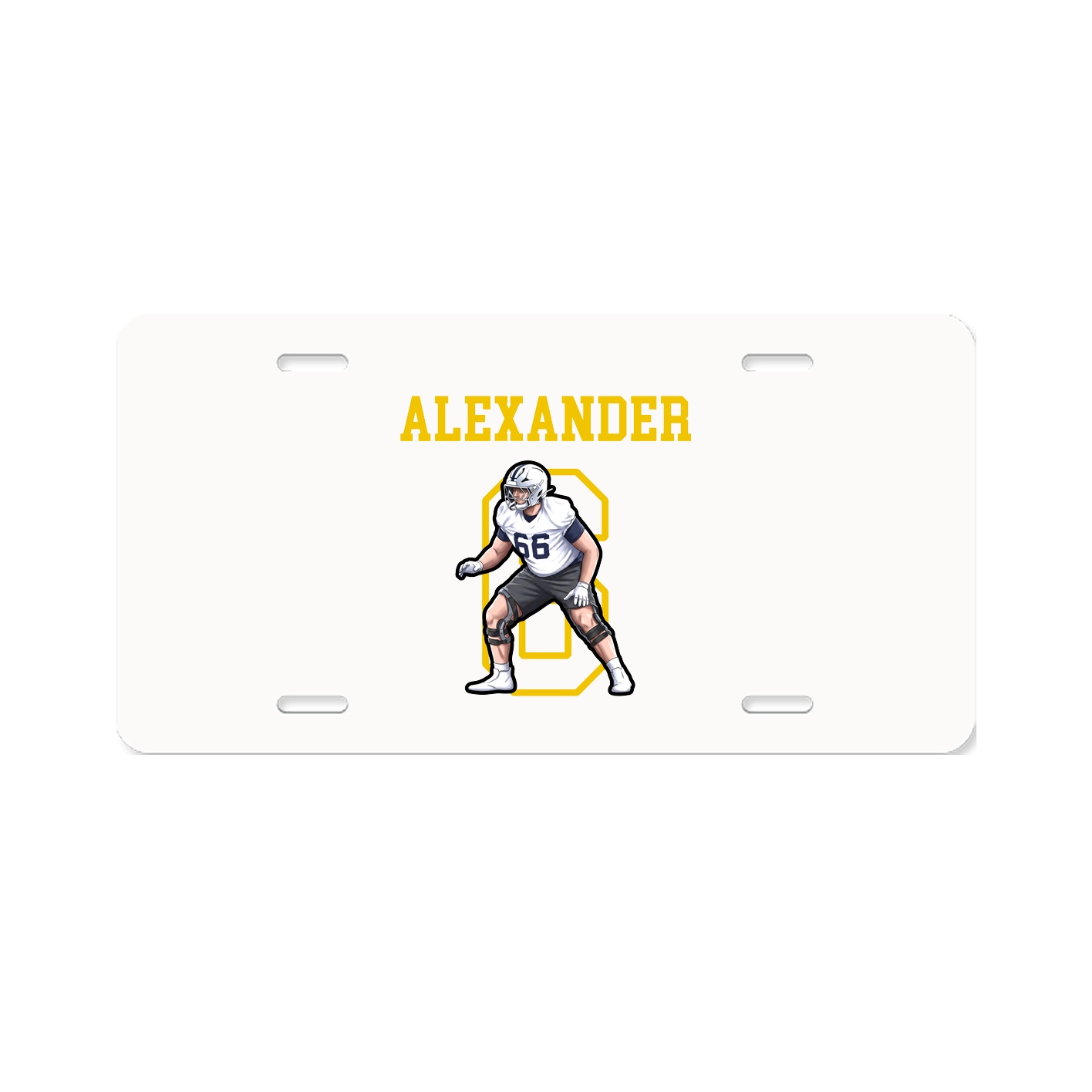 License Plate — Shirsey in Classic