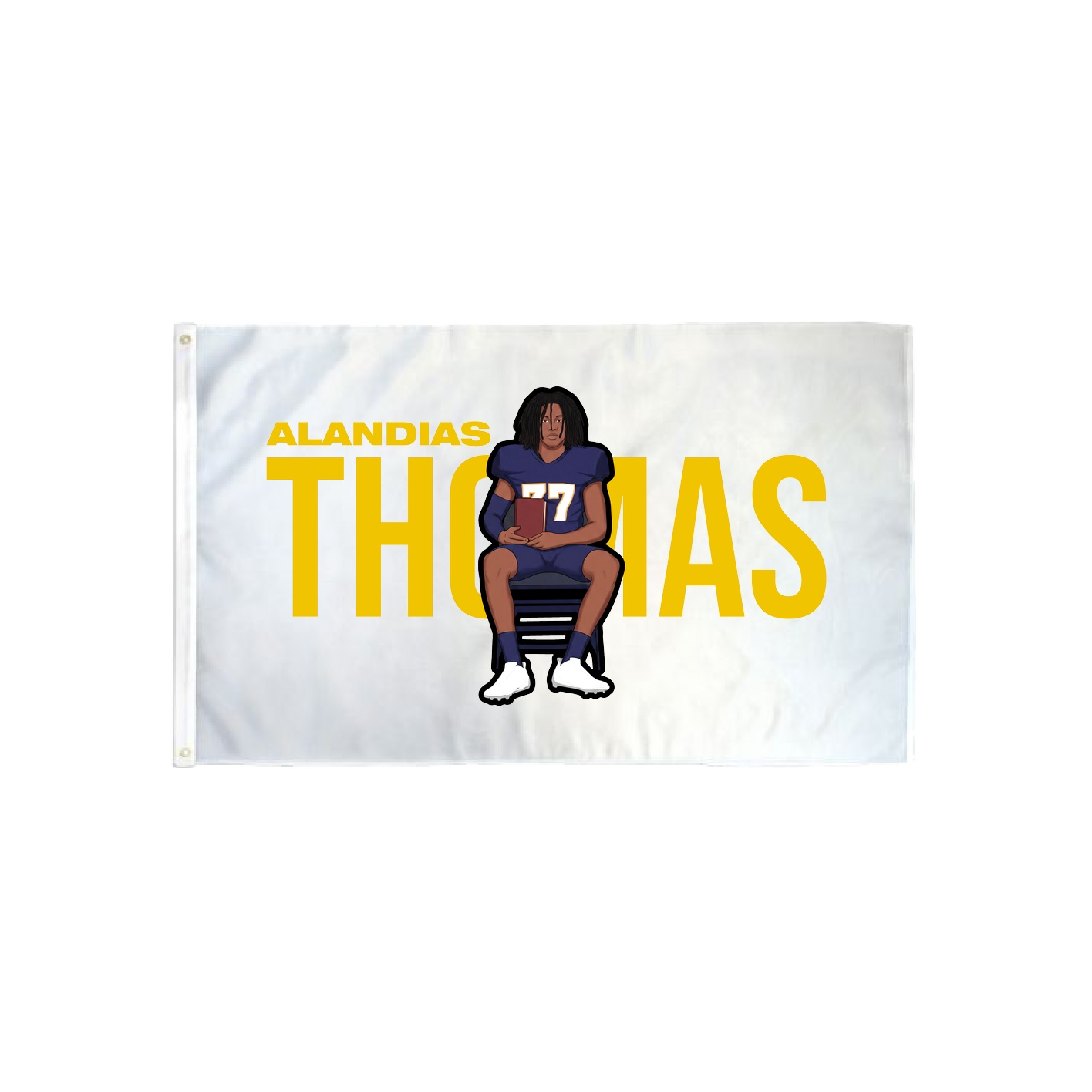 3x5 Flag — Player Name in Classic