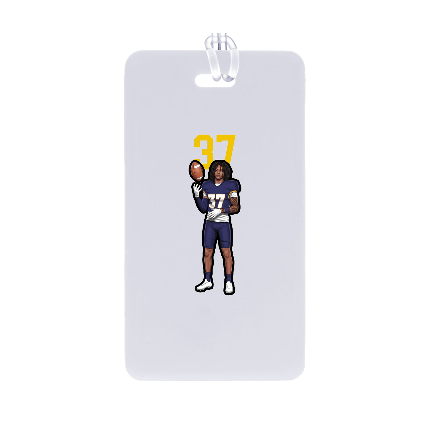 Bag Tag — Number Top in Classic