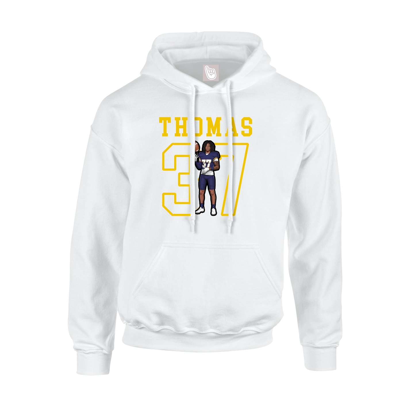 Youth Hoodie — Shirsey in White