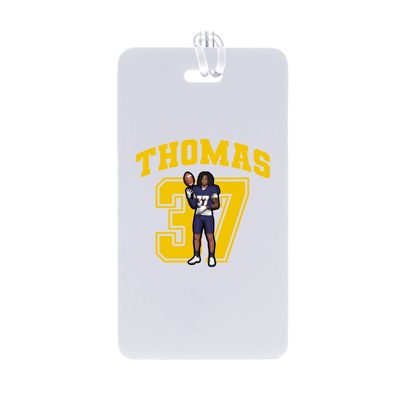 Bag Tag — Number in Classic