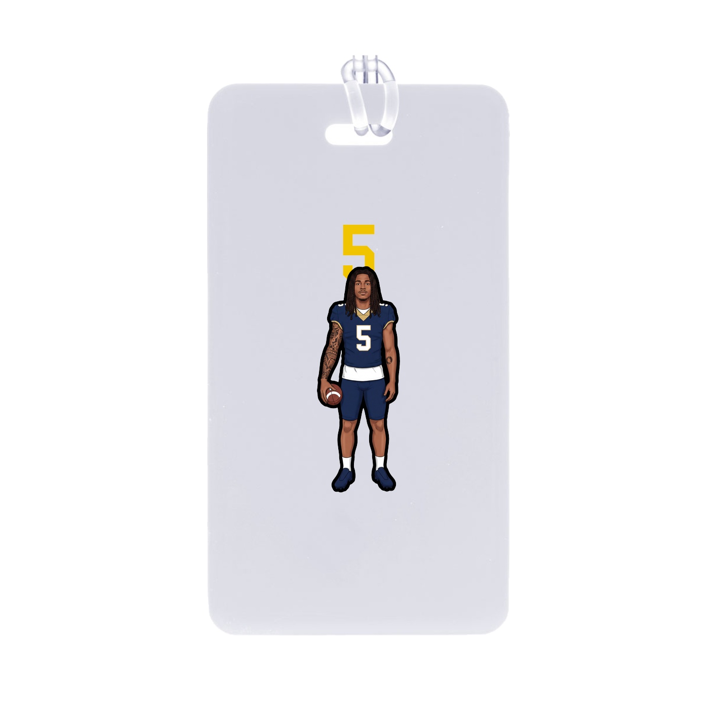 Bag Tag — Number Top in Classic
