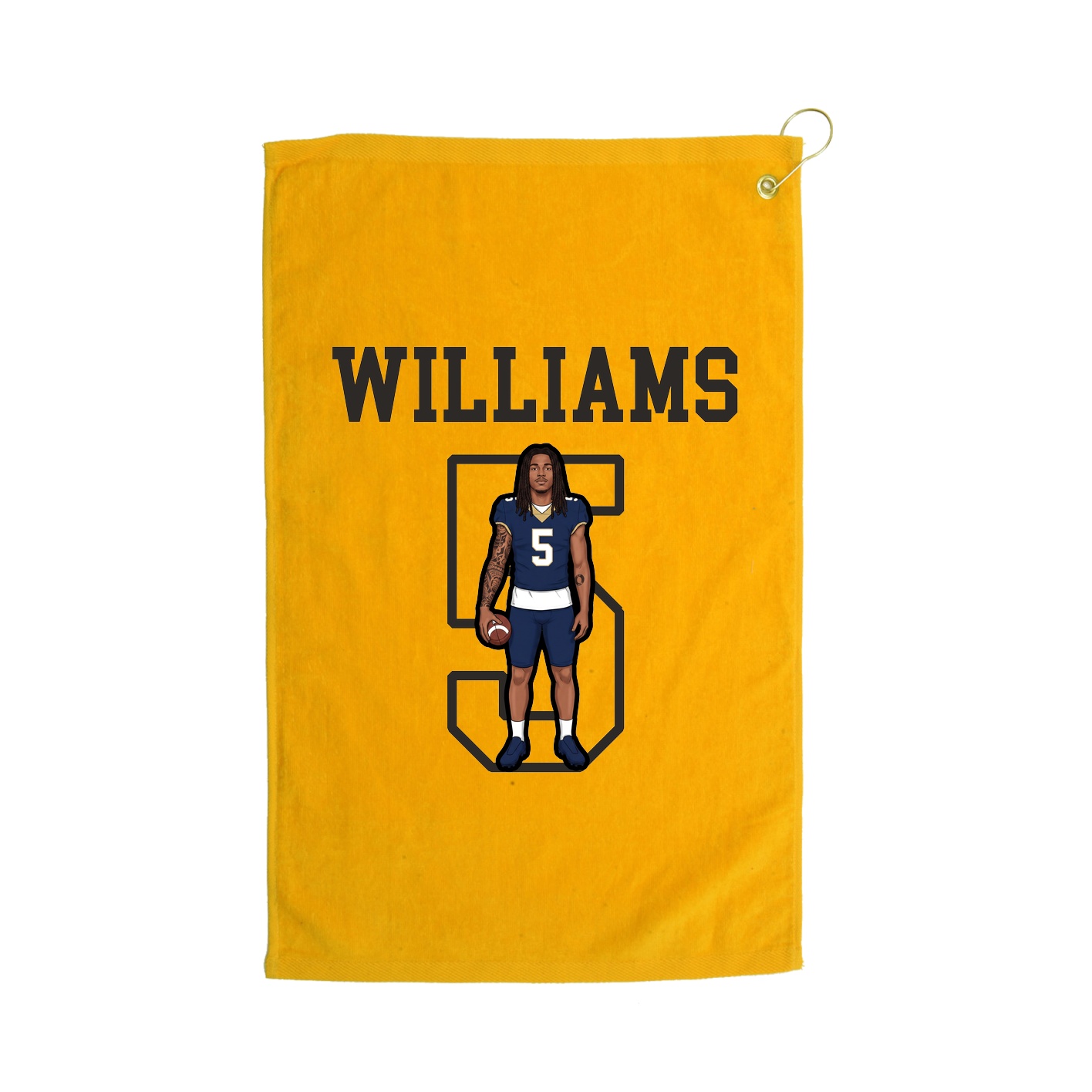 Golf Towel — Shirsey in Gold