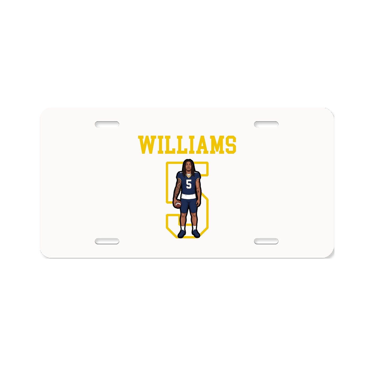 License Plate — Shirsey in Classic
