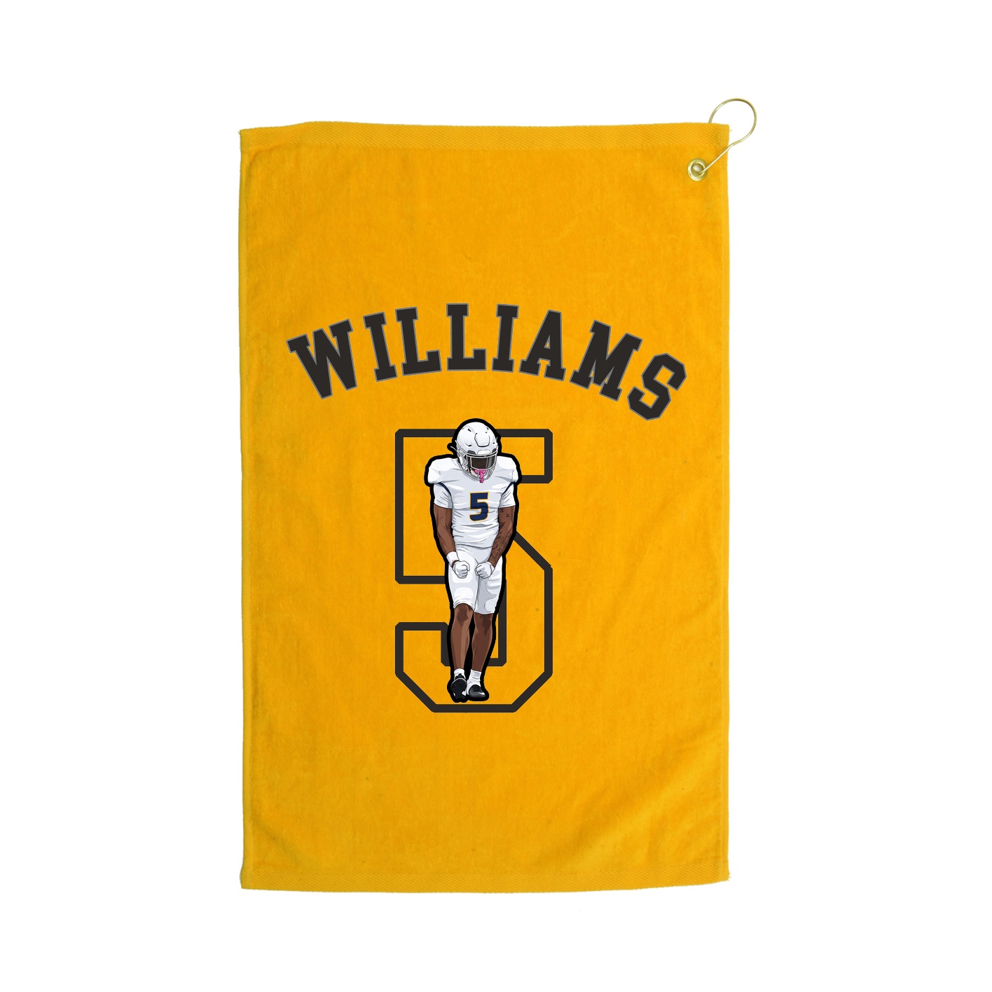 Golf Towel — Shirsey Arch in Gold