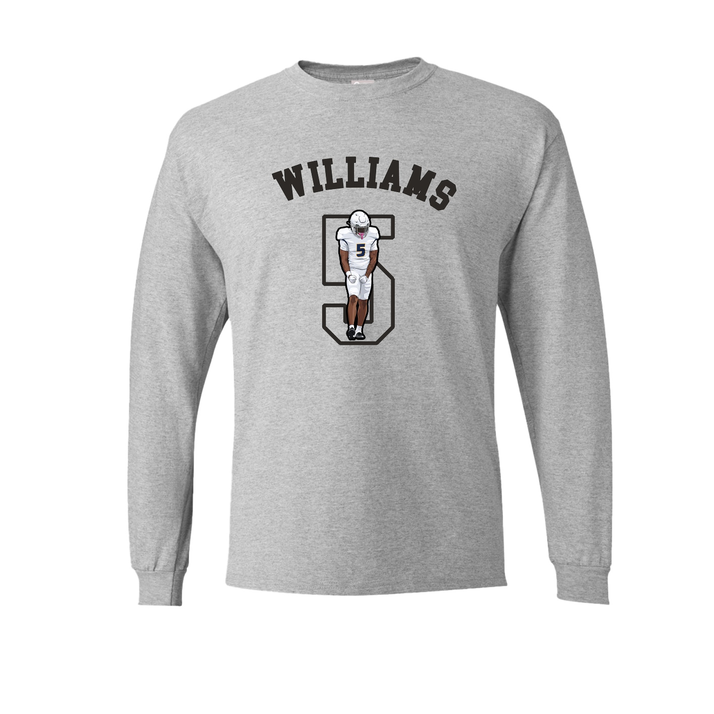 Long Sleeve Tee — Shirsey Arch in Grey