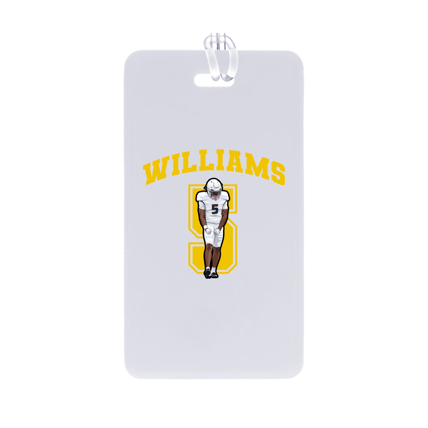 Bag Tag — Number in Classic