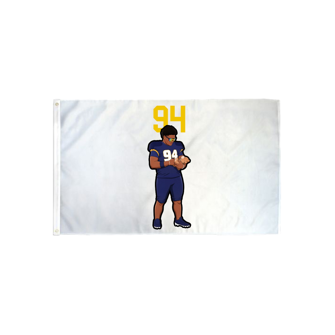 3x5 Flag — Number Top in Classic