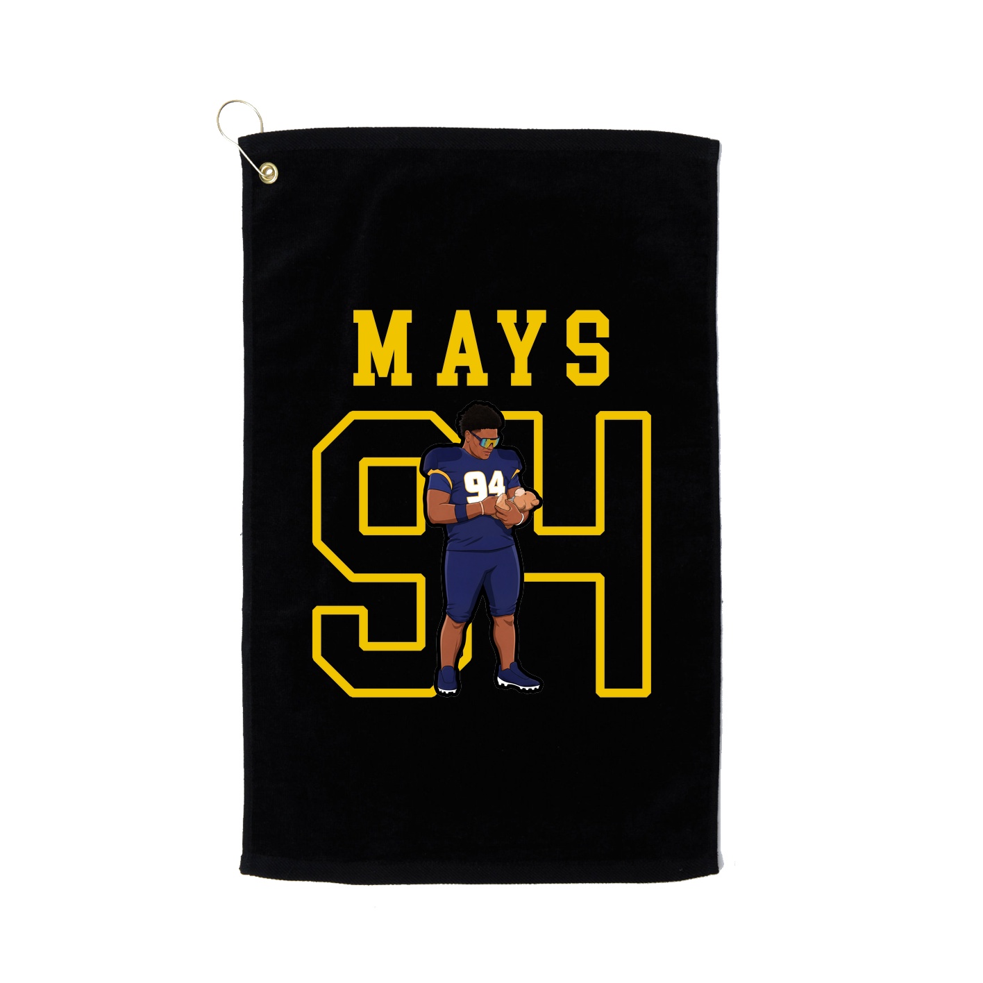 Golf Towel — Shirsey in Black