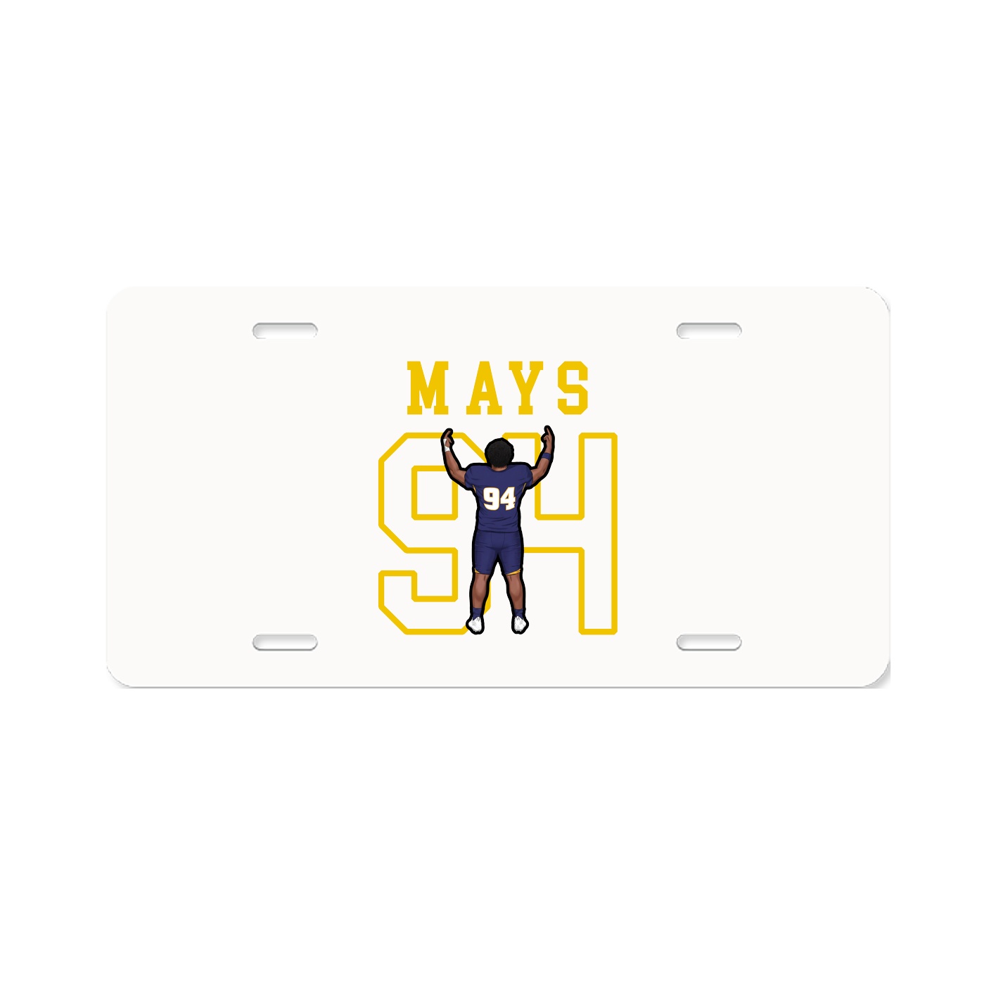 License Plate — Shirsey in Classic