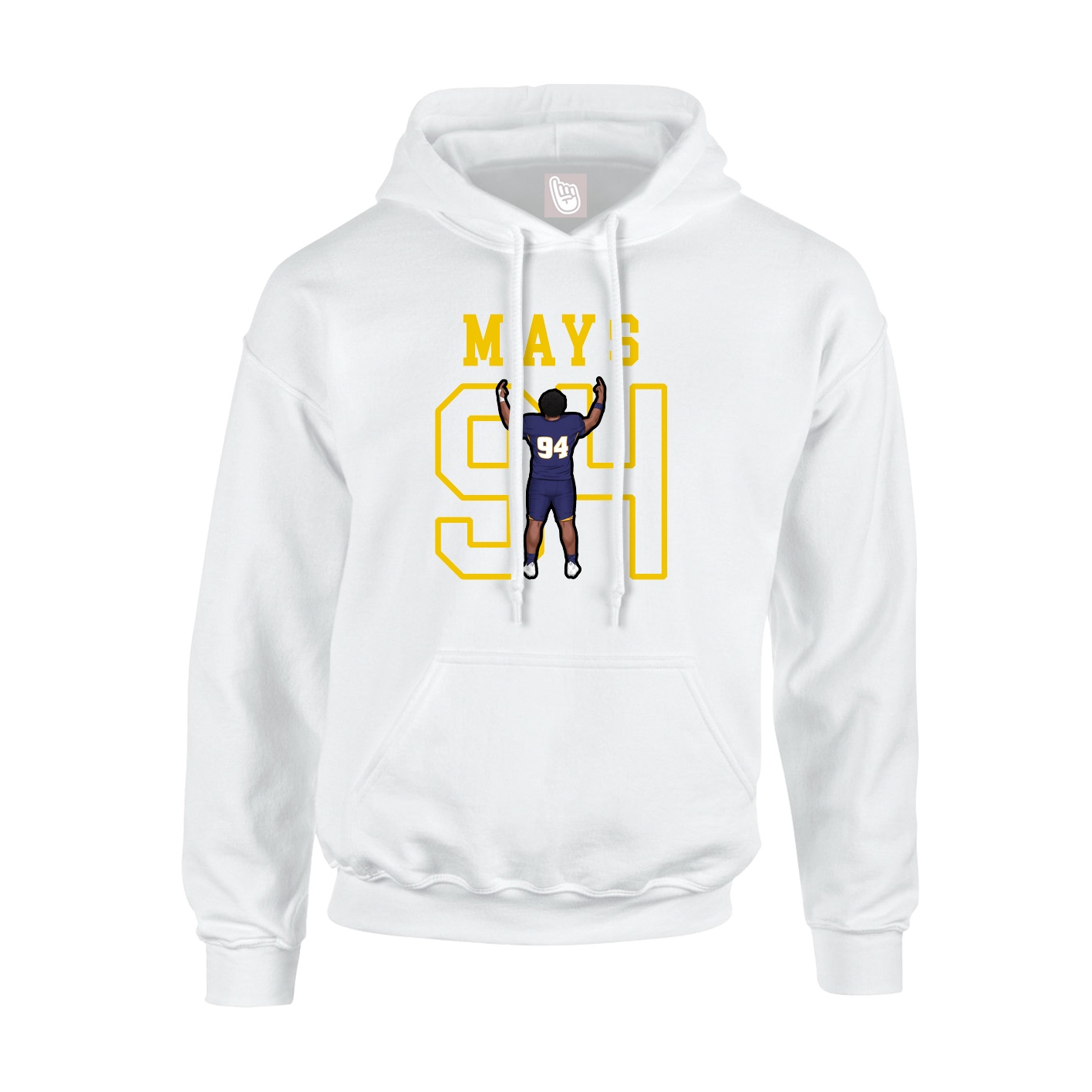 Youth Hoodie — Shirsey in White