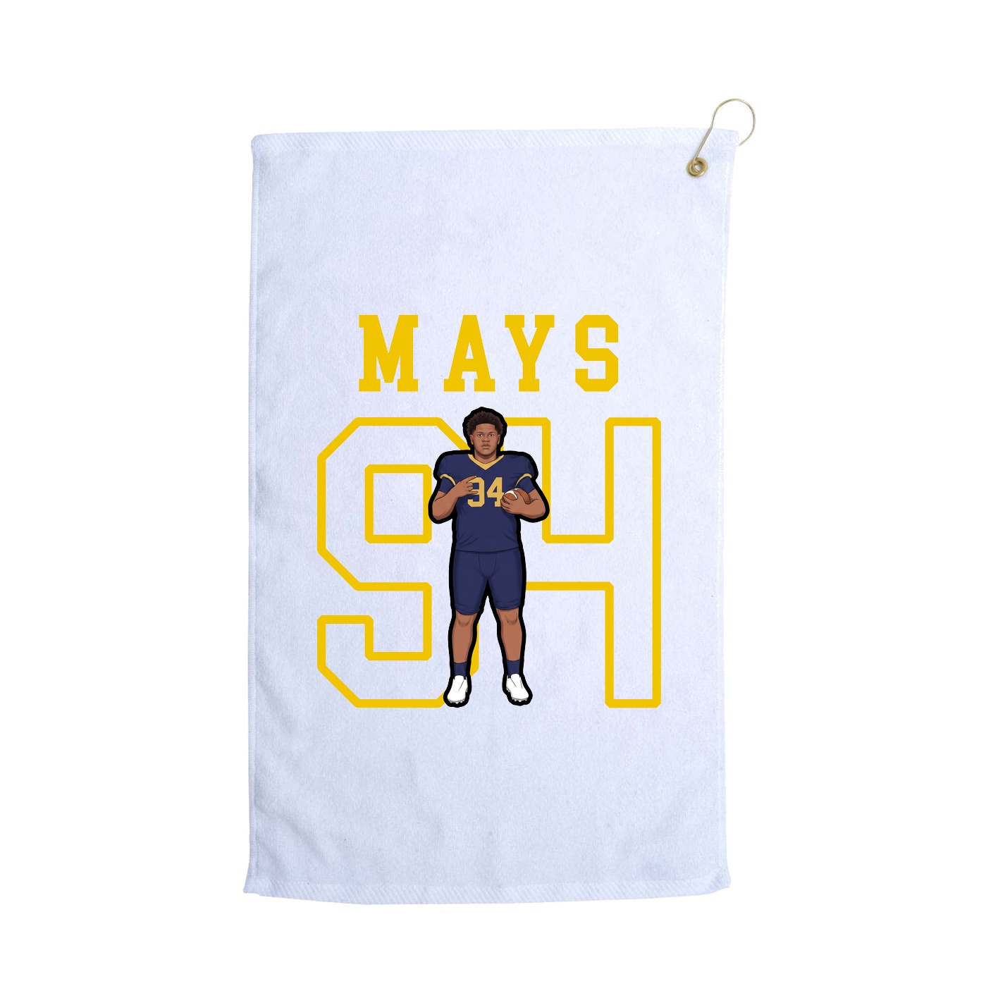 Golf Towel — Shirsey in White