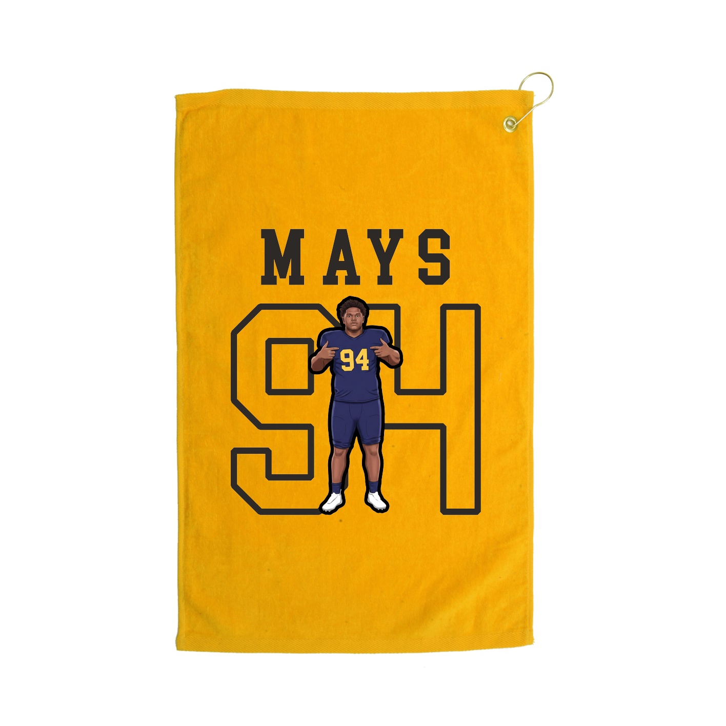 Golf Towel — Shirsey in Gold
