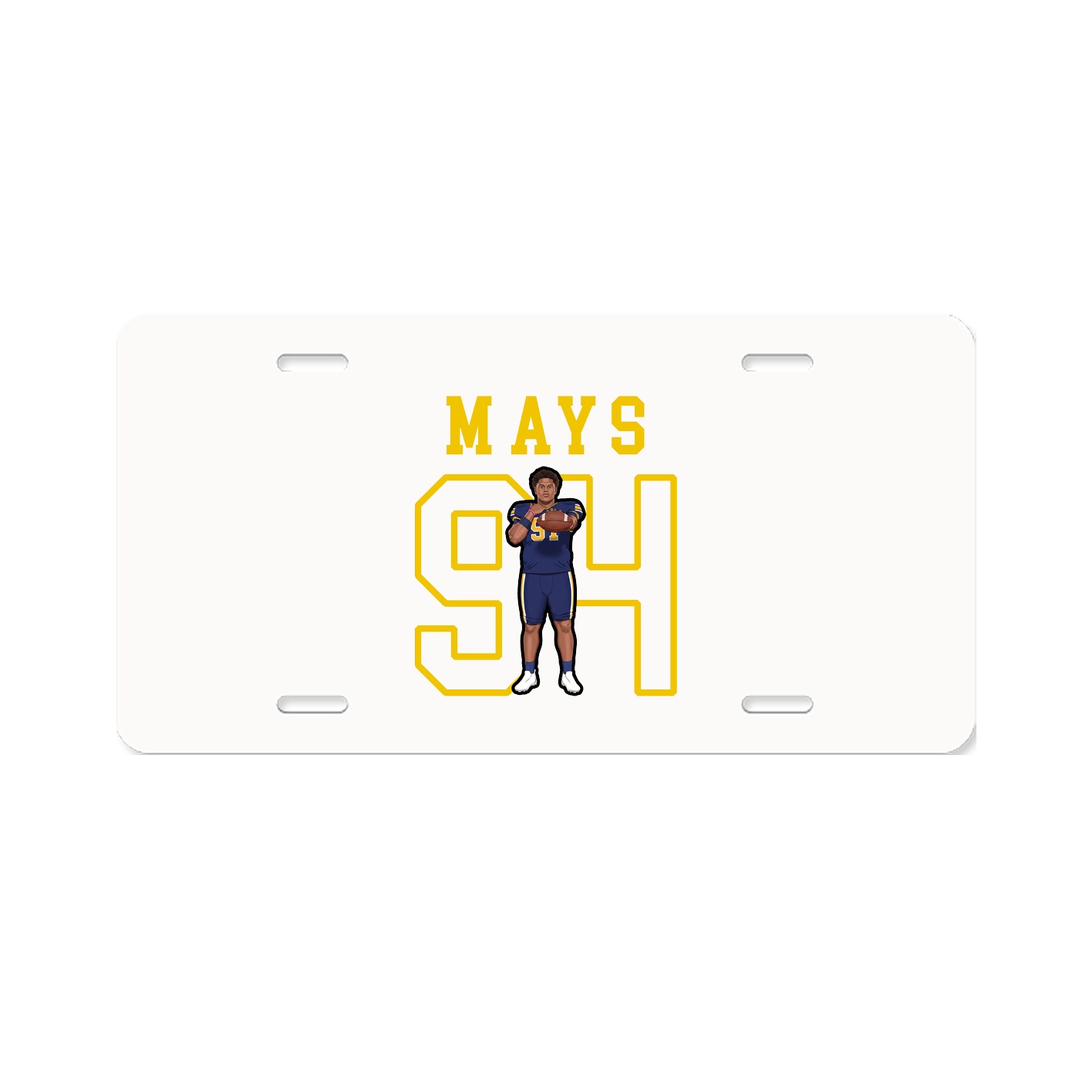 License Plate — Shirsey in Classic