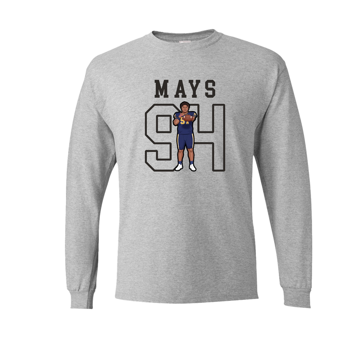 Long Sleeve Tee — Shirsey in Grey