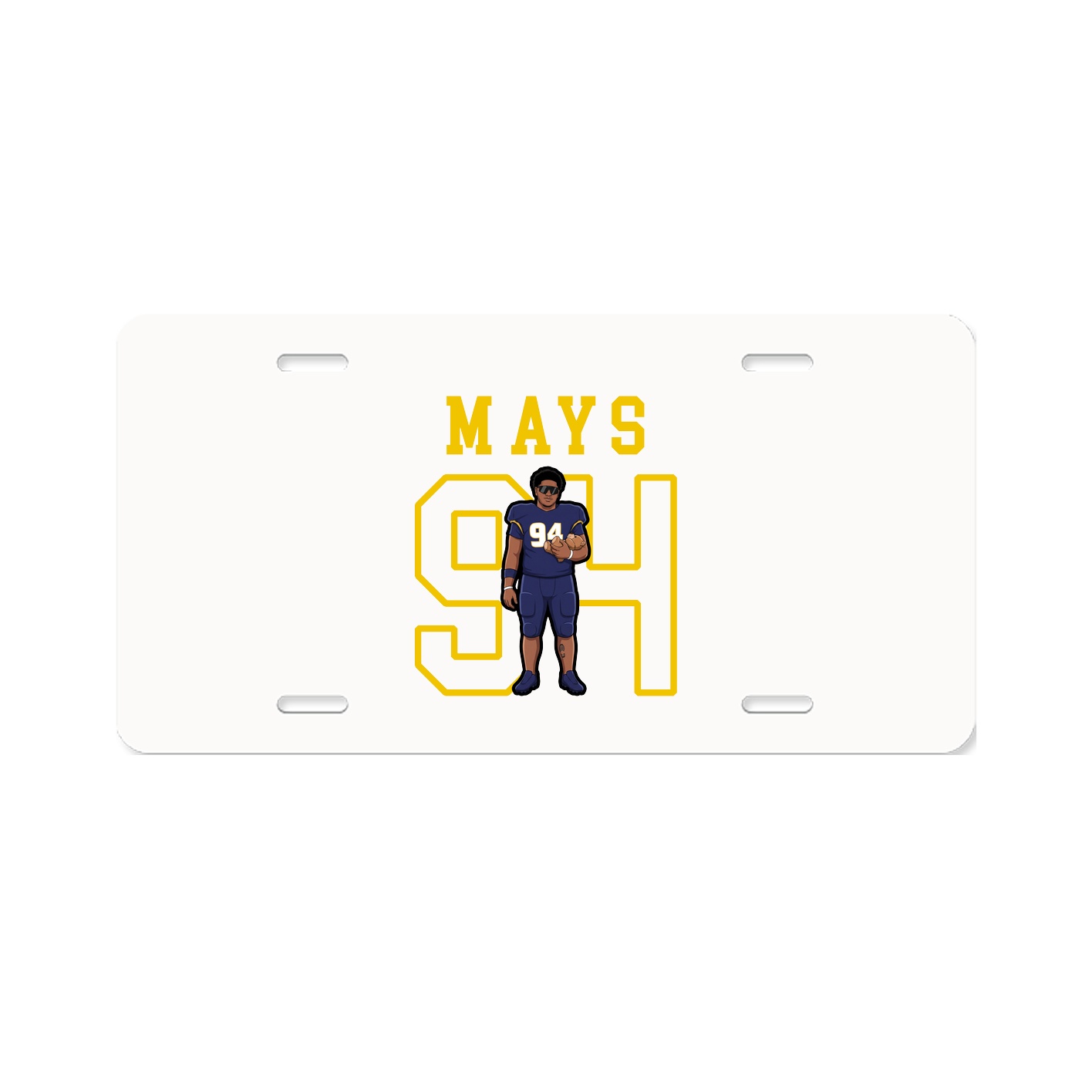 License Plate — Shirsey in Classic