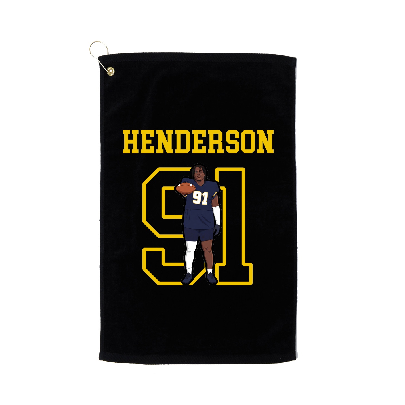 Golf Towel — Shirsey in Black