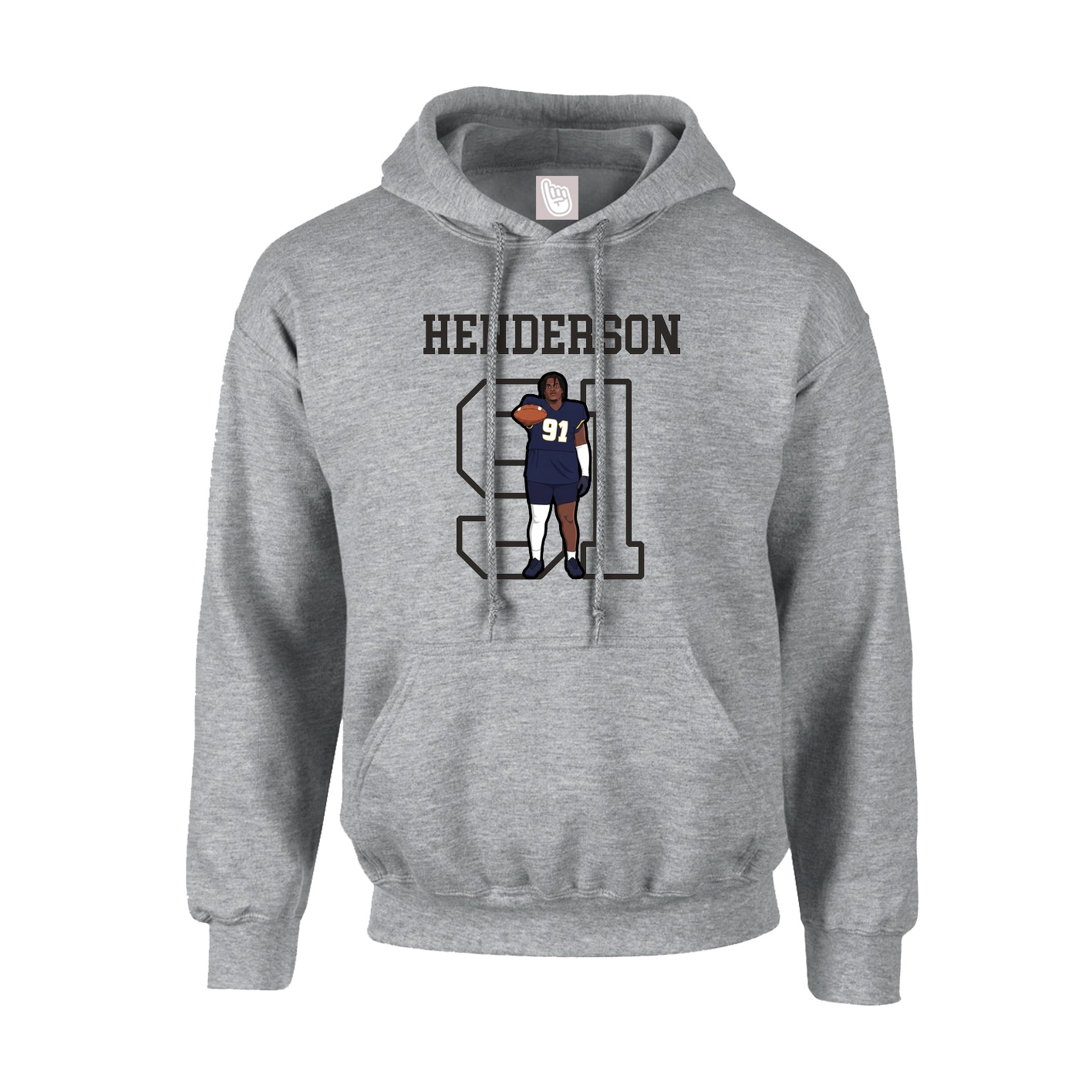 Hoodie — Shirsey in Grey