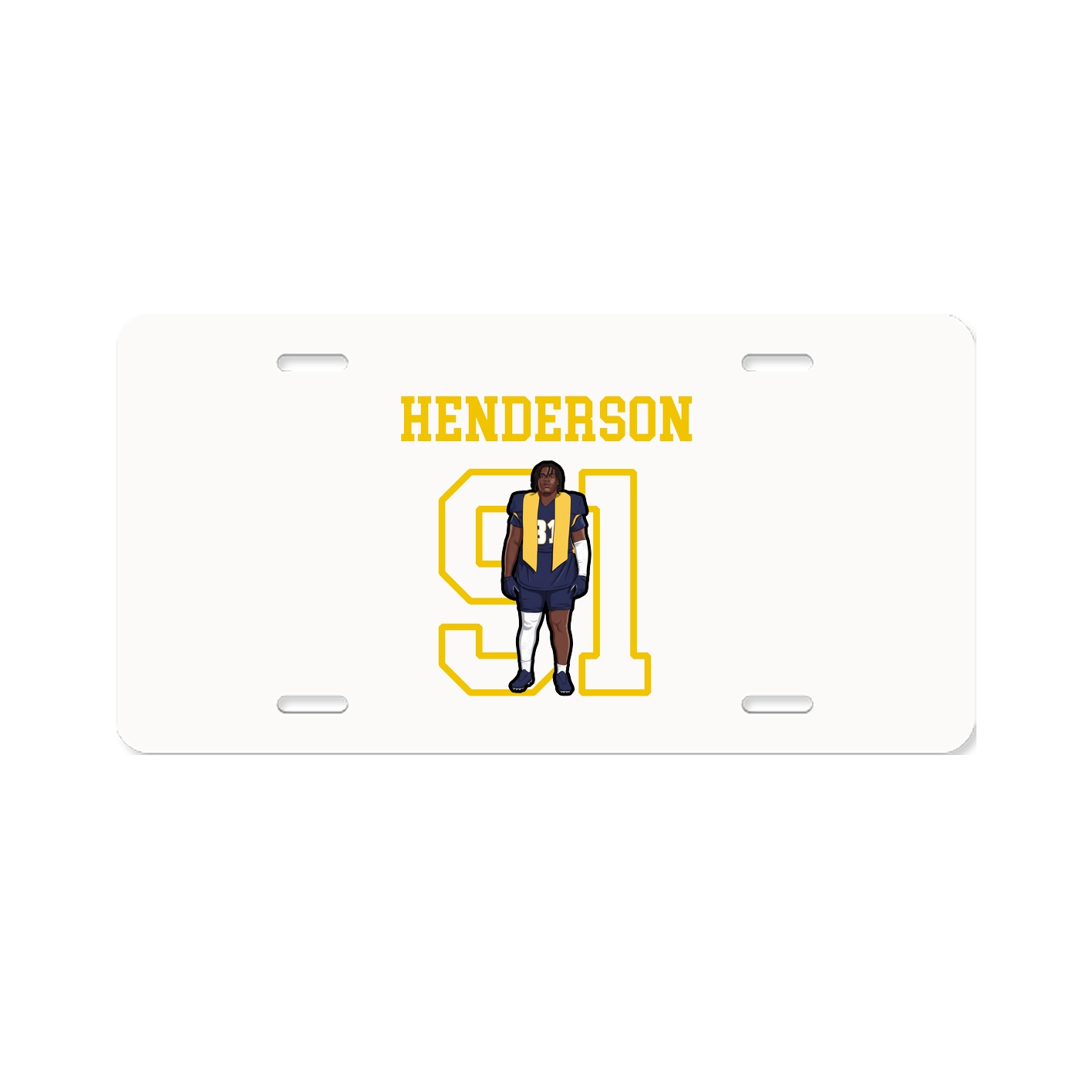 License Plate — Shirsey in Classic