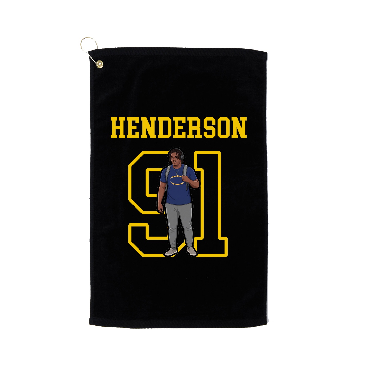 Golf Towel — Shirsey in Black