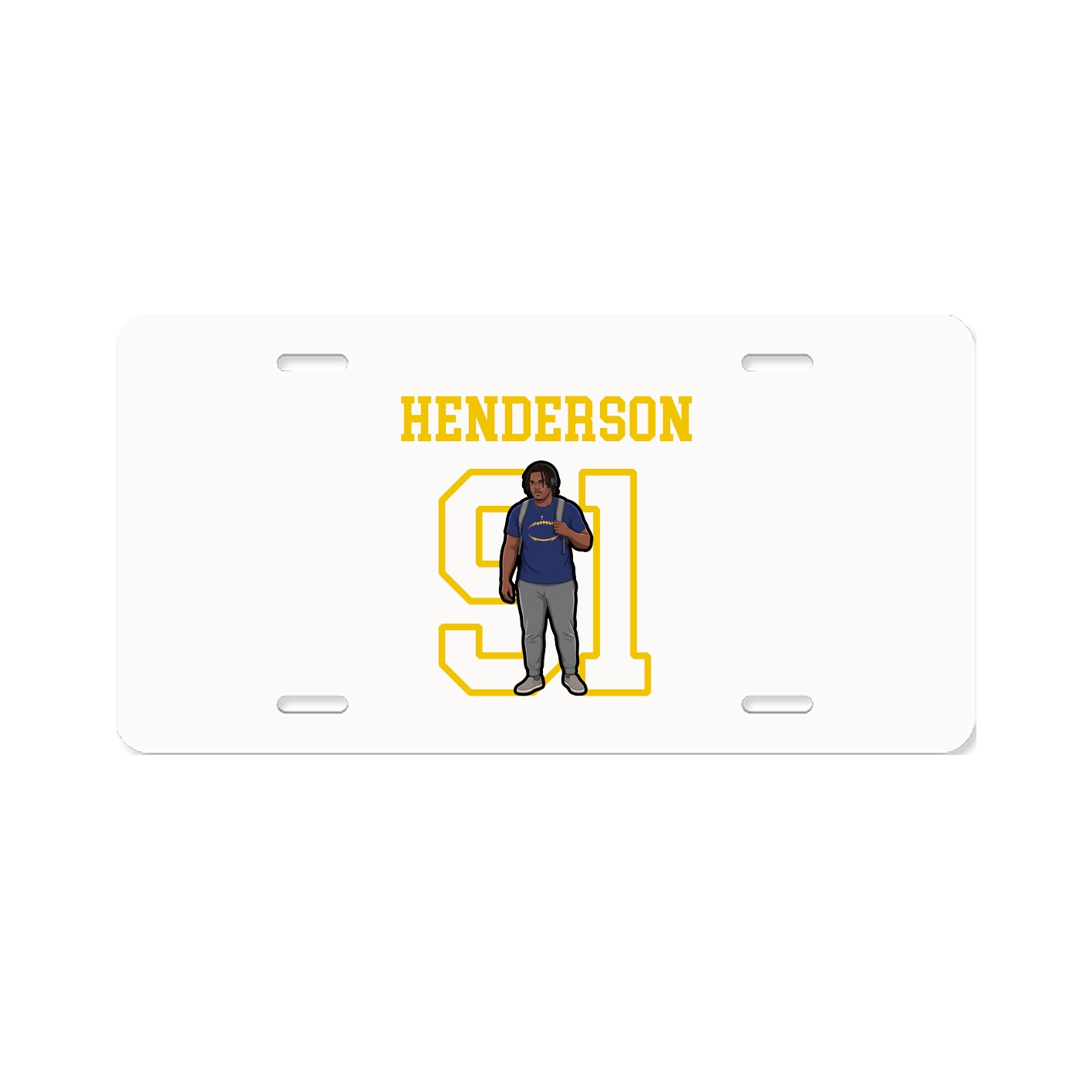 License Plate — Shirsey in Classic