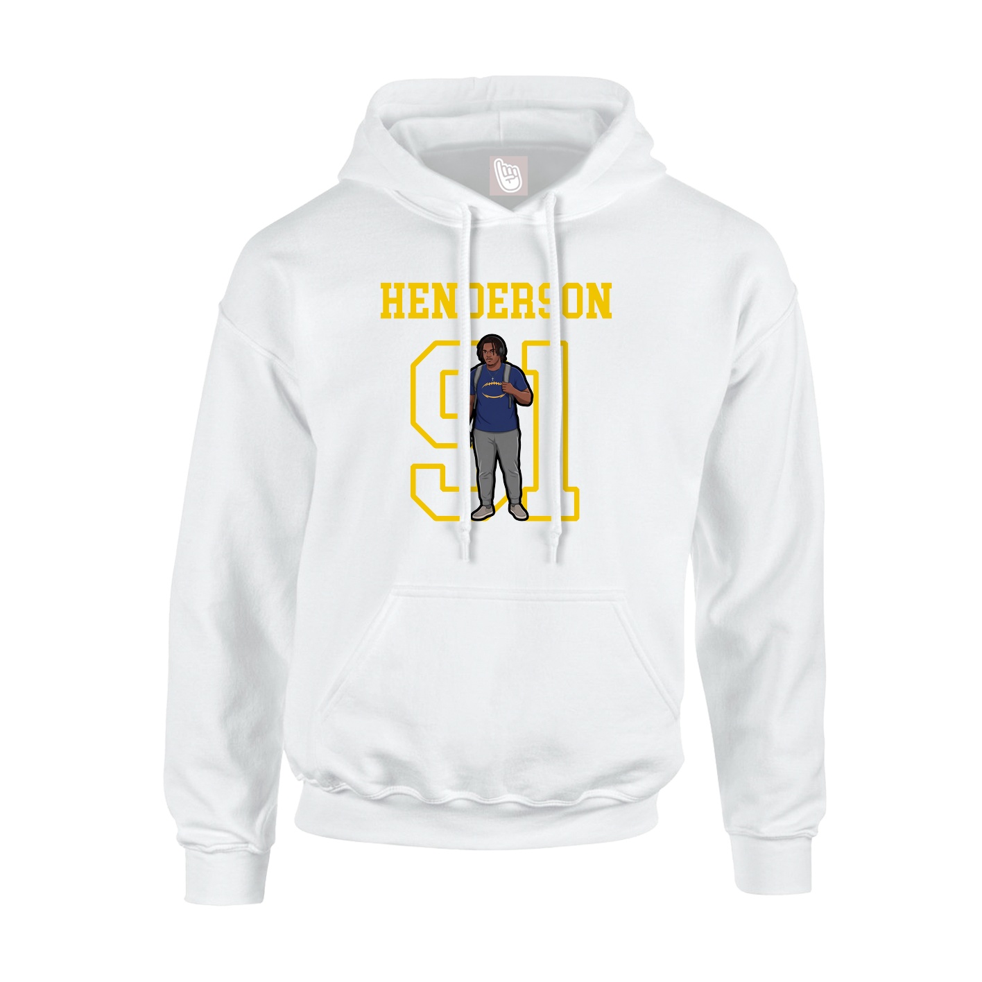 Youth Hoodie — Shirsey in White