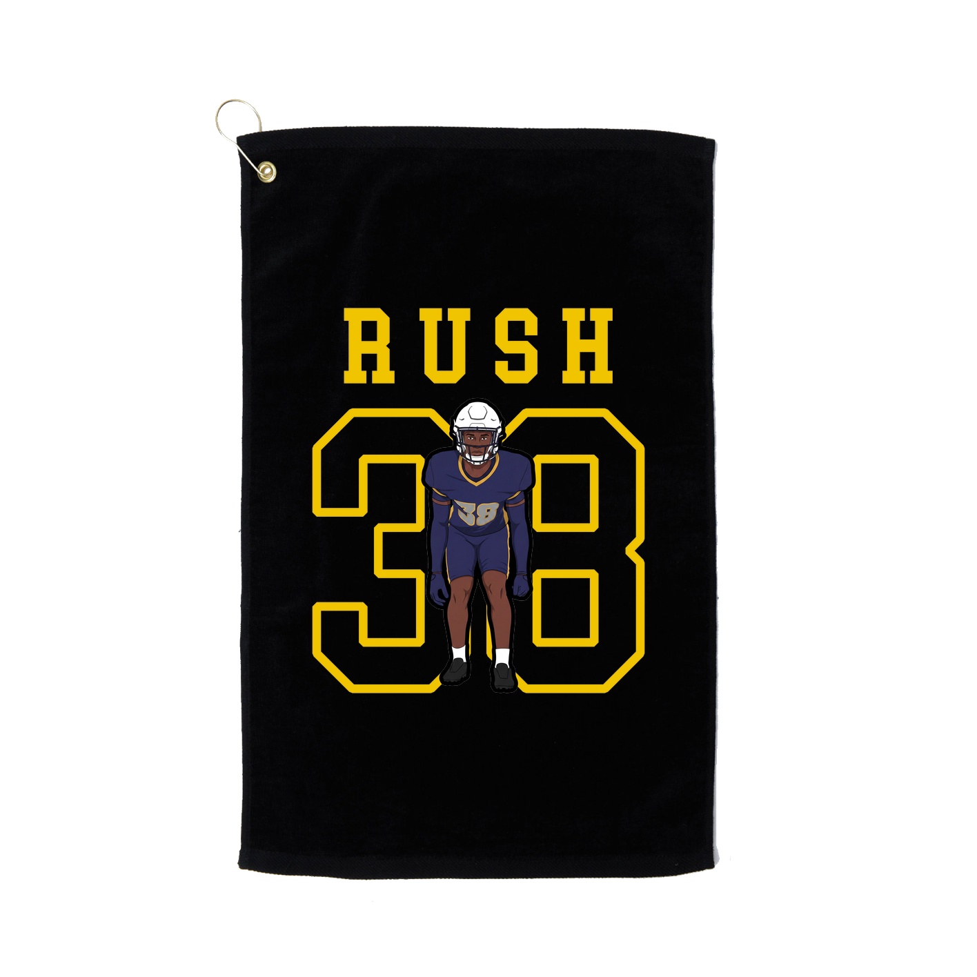 Golf Towel — Shirsey in Black