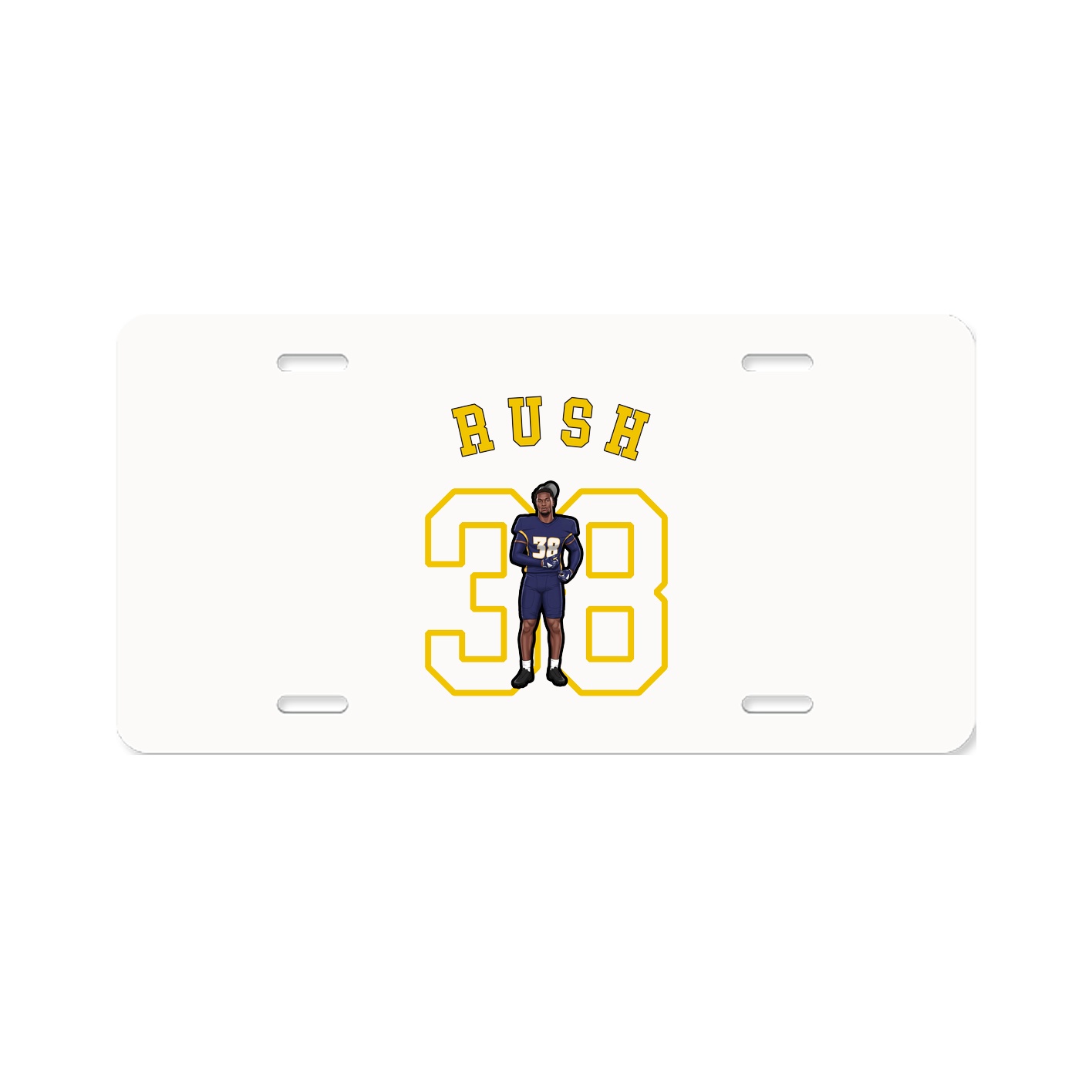 License Plate — Shirsey Arch in Classic
