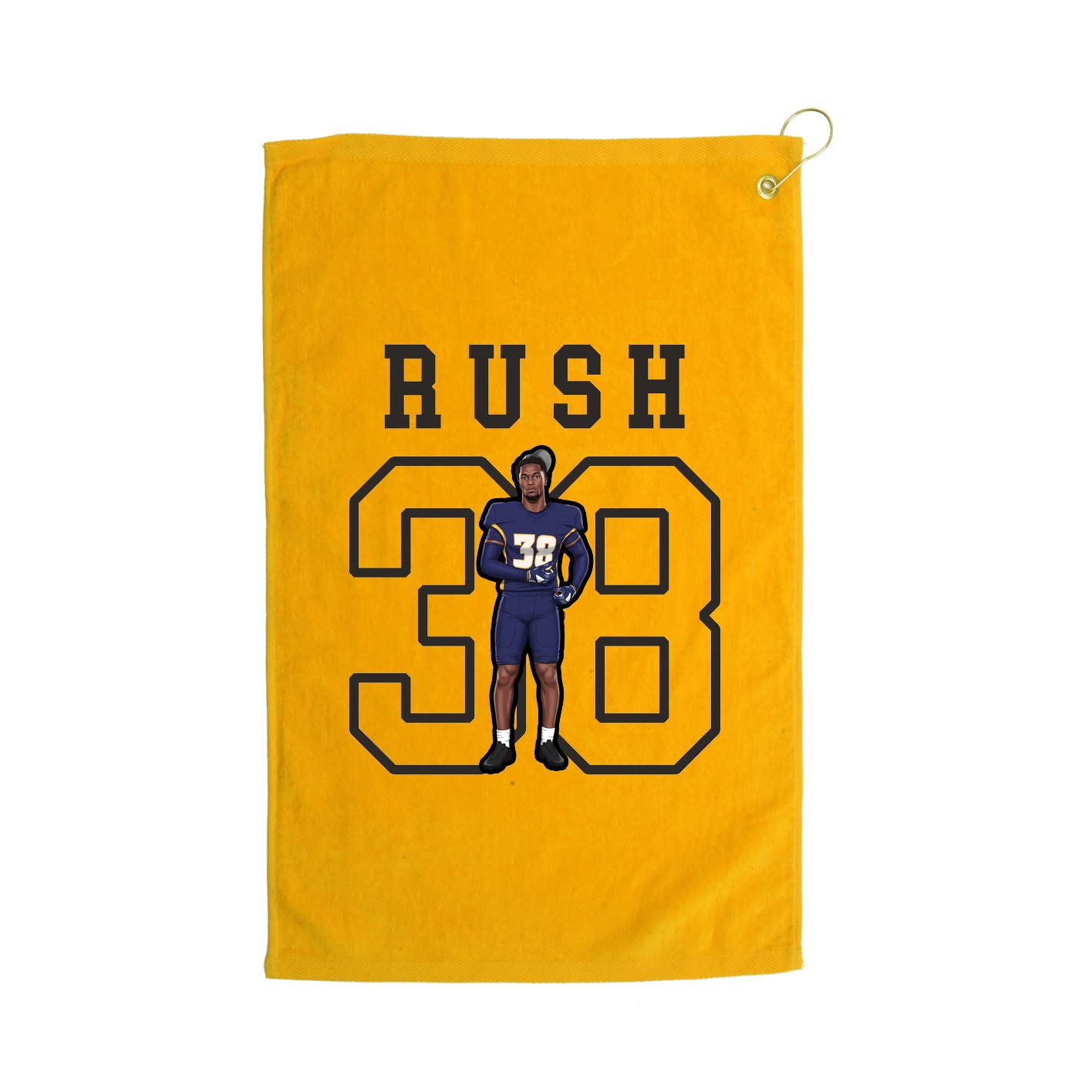 Golf Towel — Shirsey in Gold