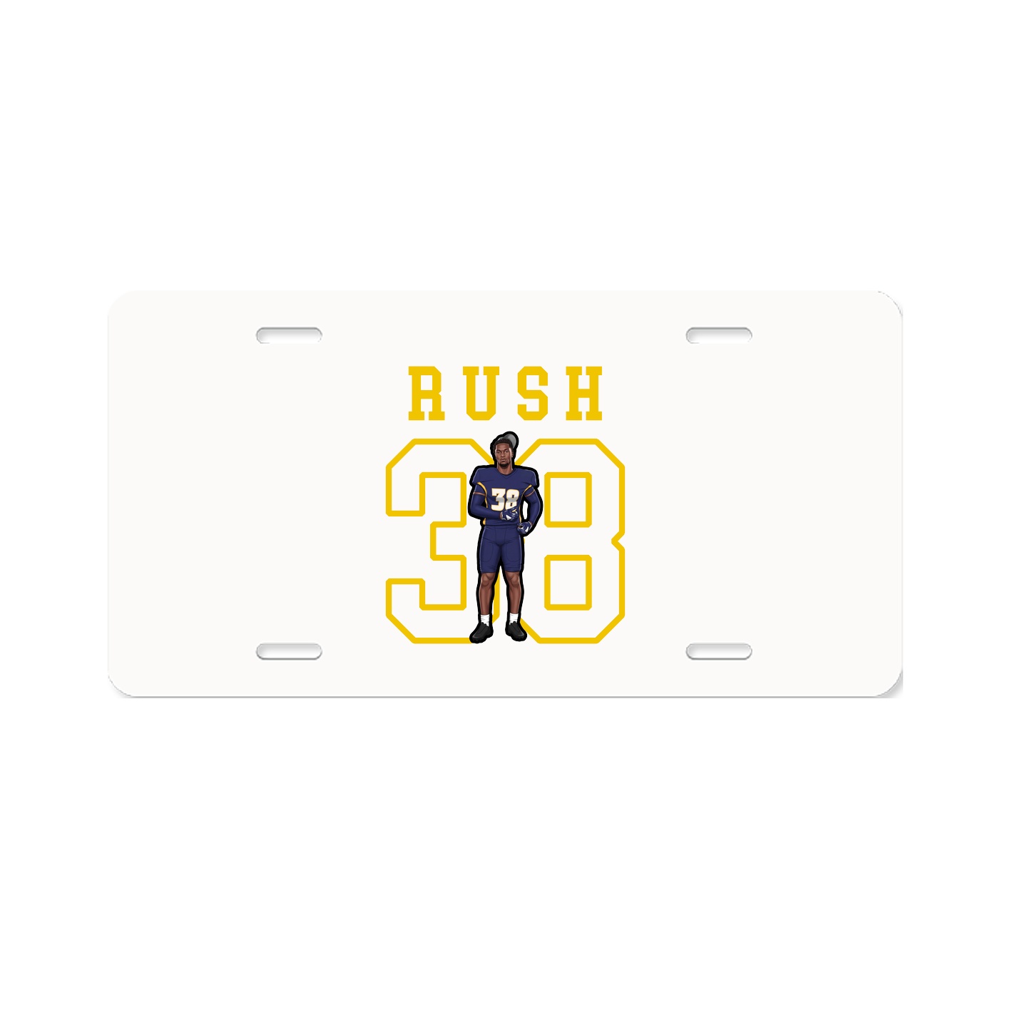 License Plate — Shirsey in Classic