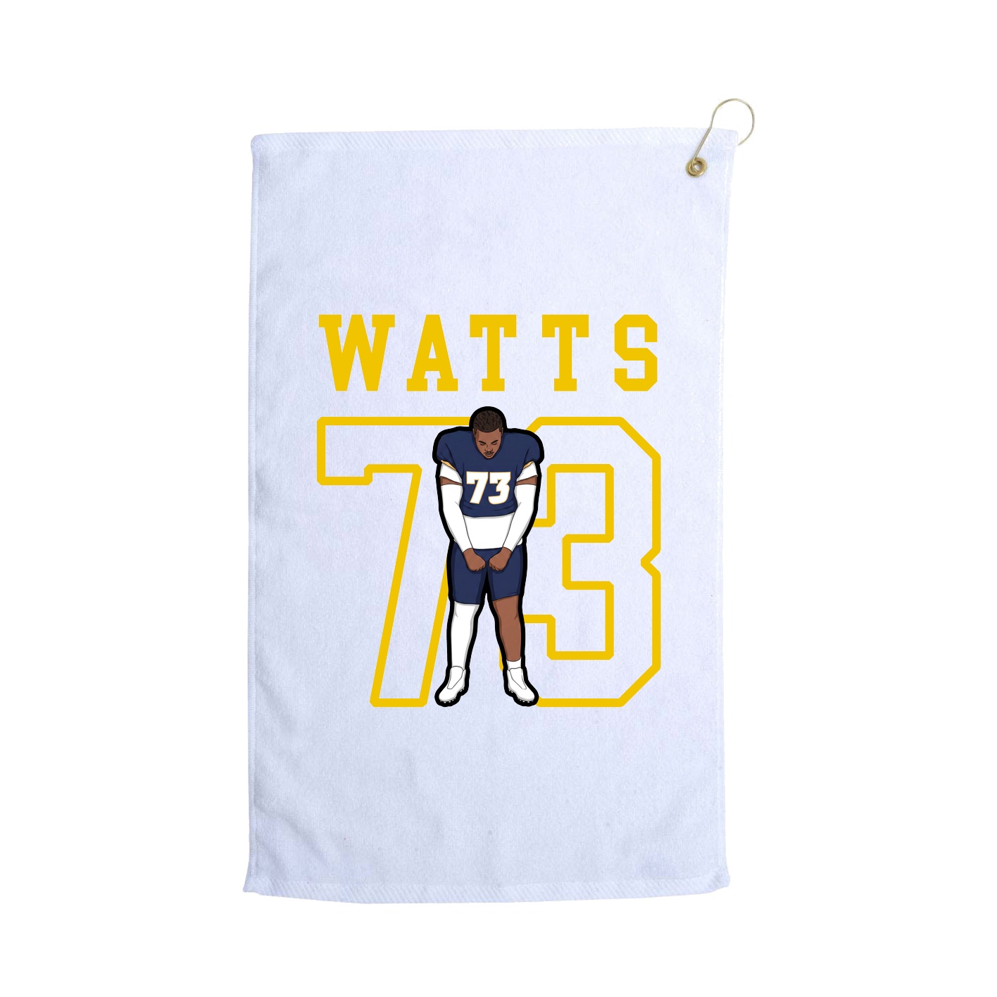 Golf Towel — Shirsey in White