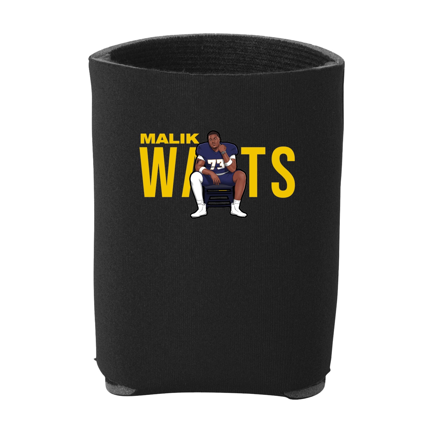 Can Holder — Player Name in Black