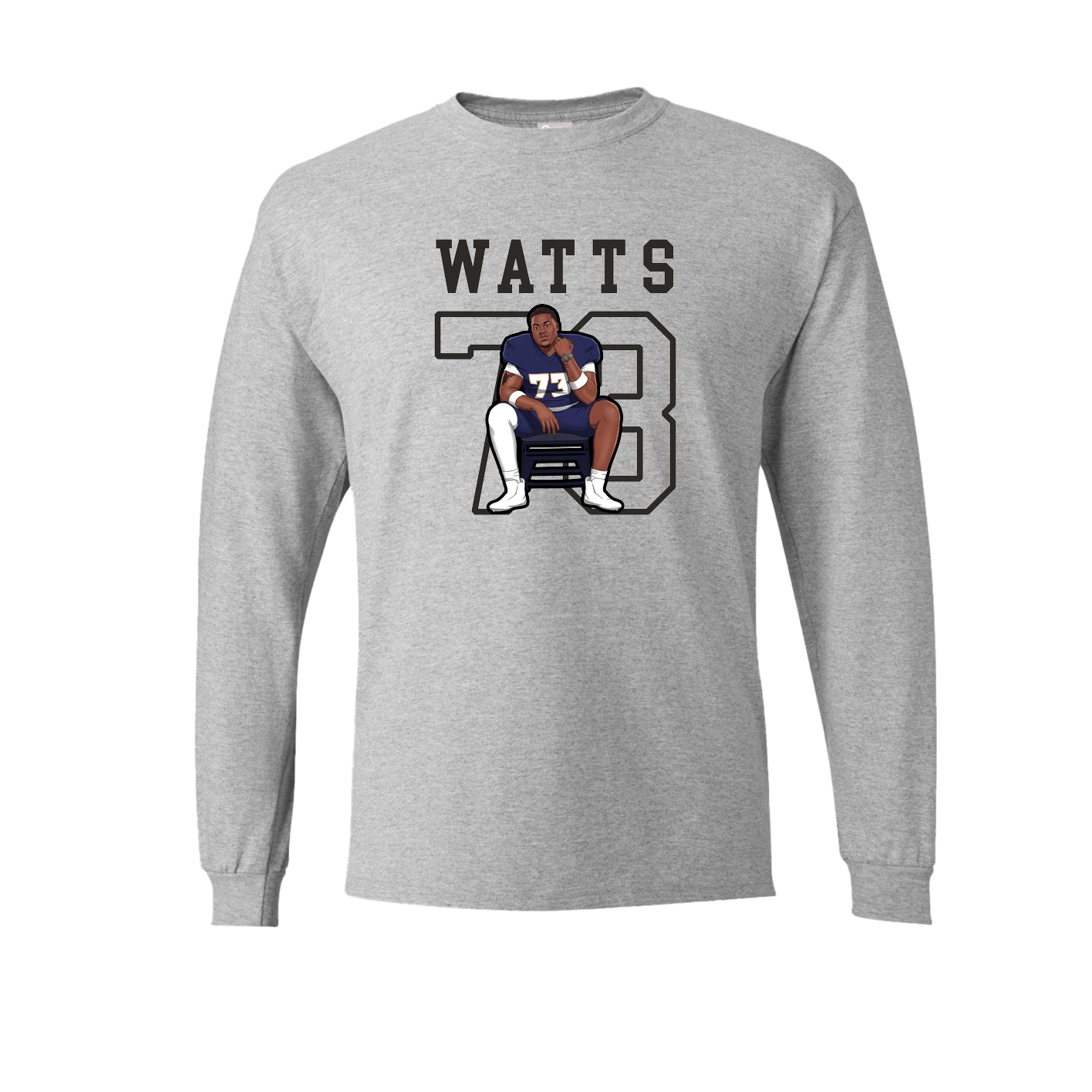 Long Sleeve Tee — Shirsey in Grey