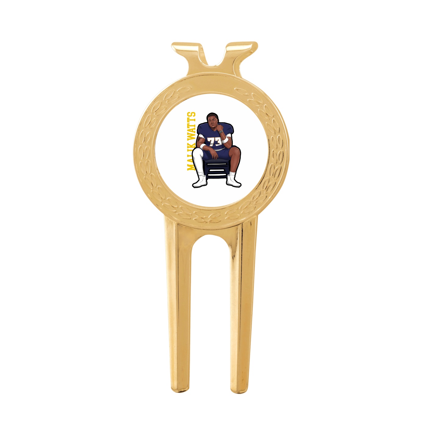 Divot Tool with Ball Marker — Name Vertical in Classic