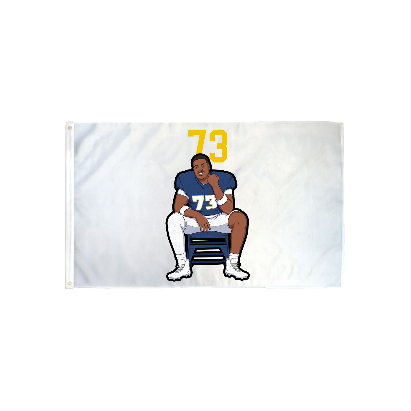 3x5 Flag — Number Top in Classic