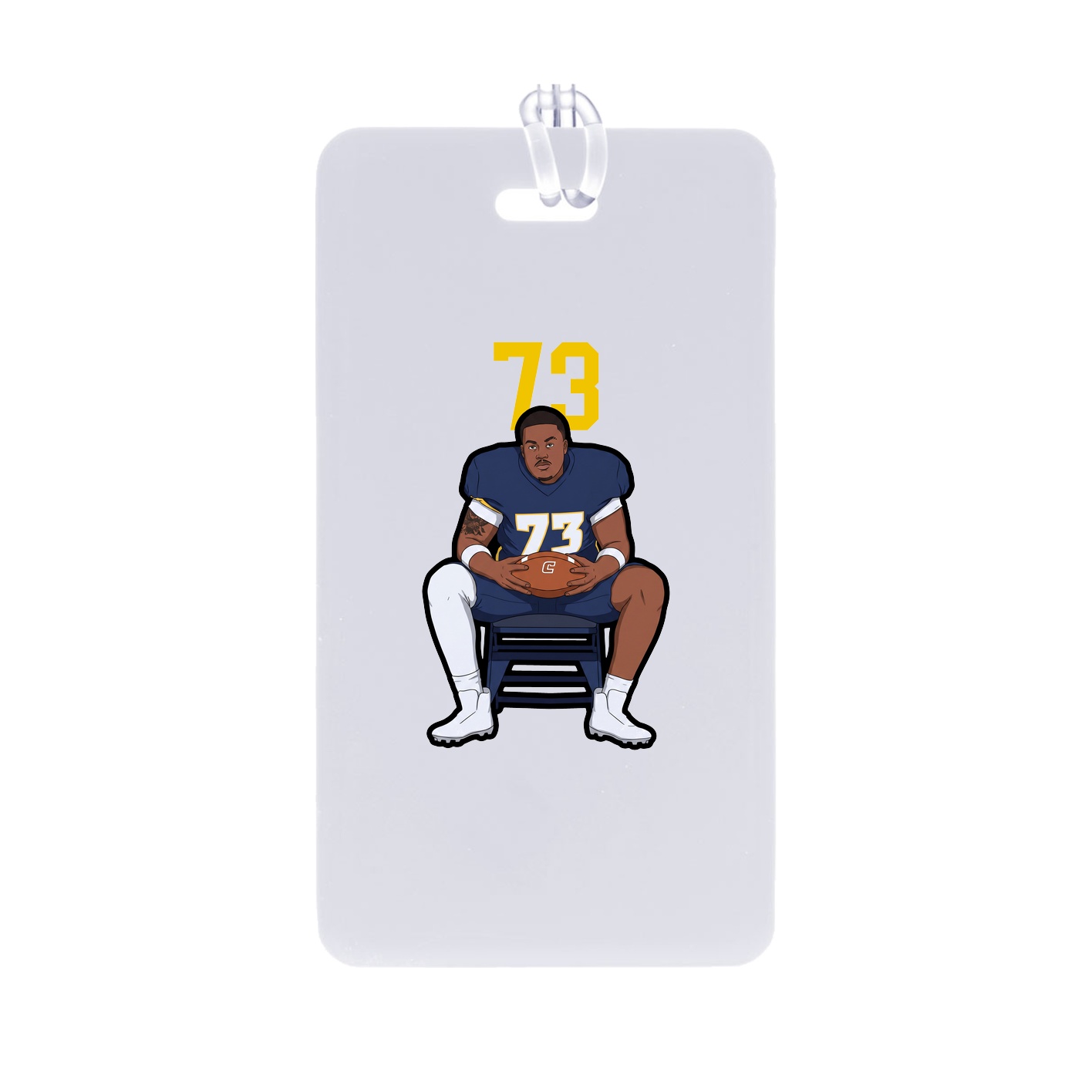 Bag Tag — Number Top in Classic