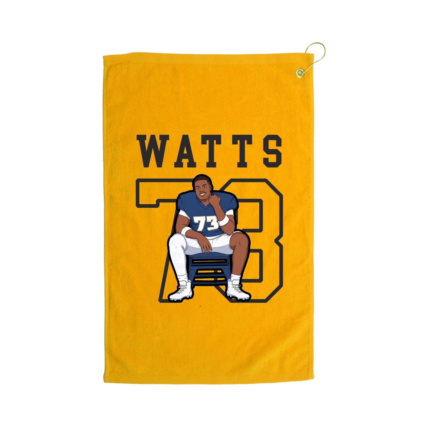 Golf Towel — Shirsey in Gold