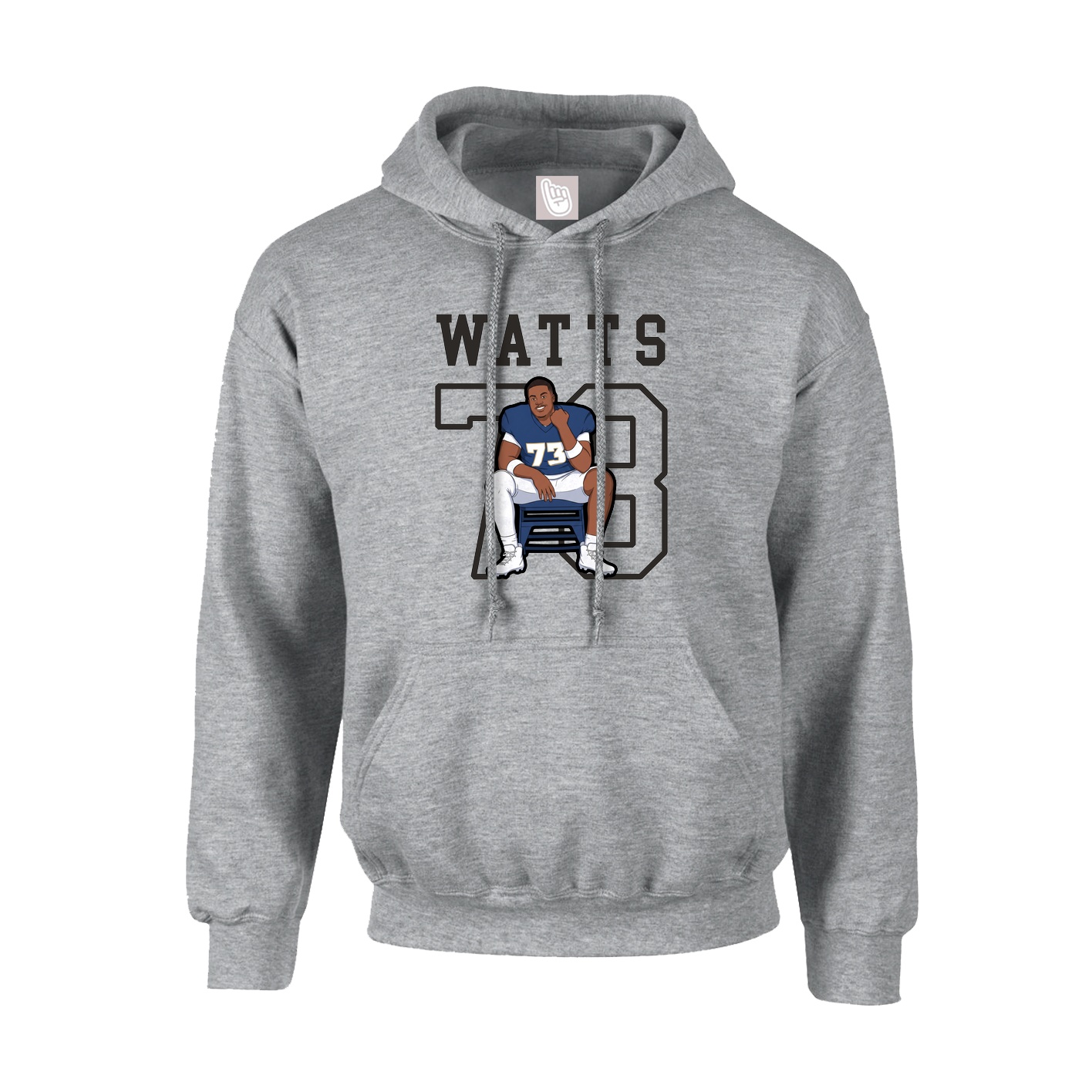 Youth Hoodie — Shirsey in Grey