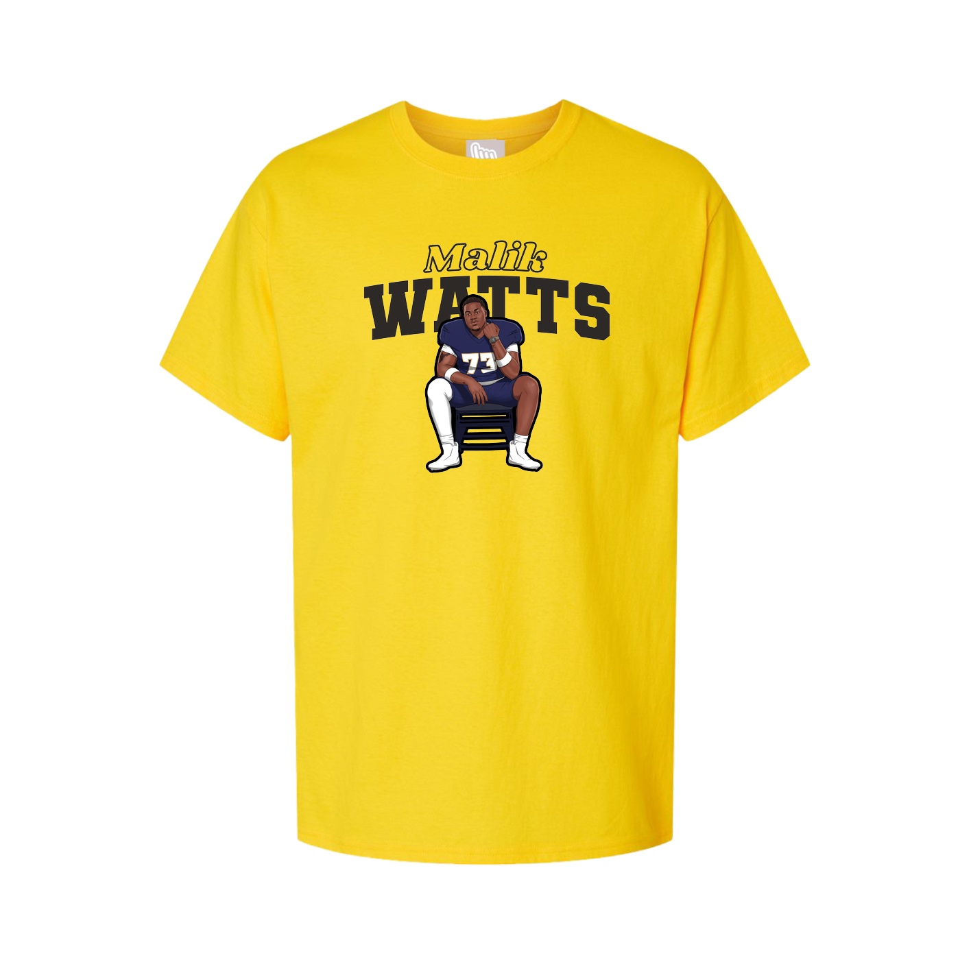 Tee — Name Arch in Gold