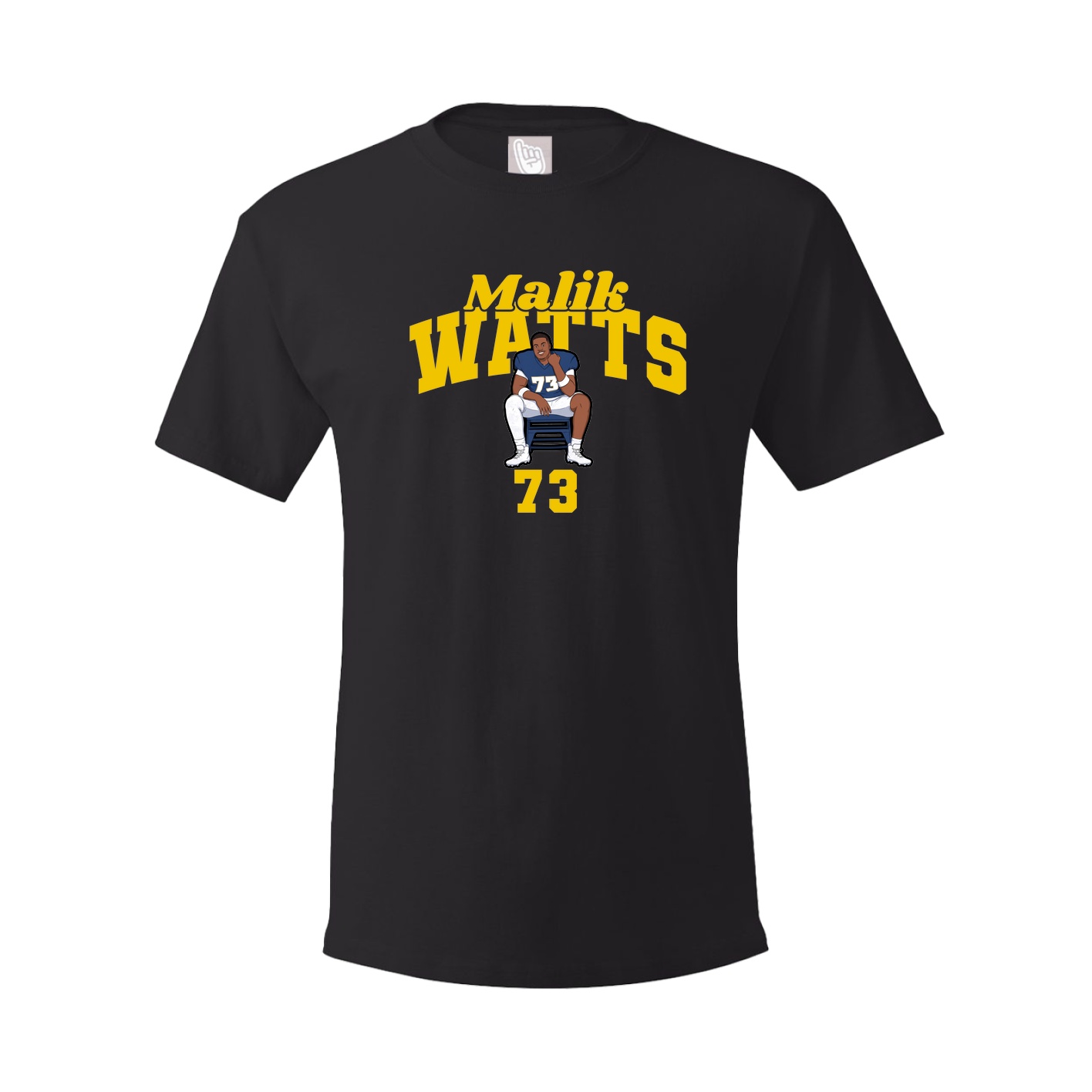 Tee — Signature Arch in Black