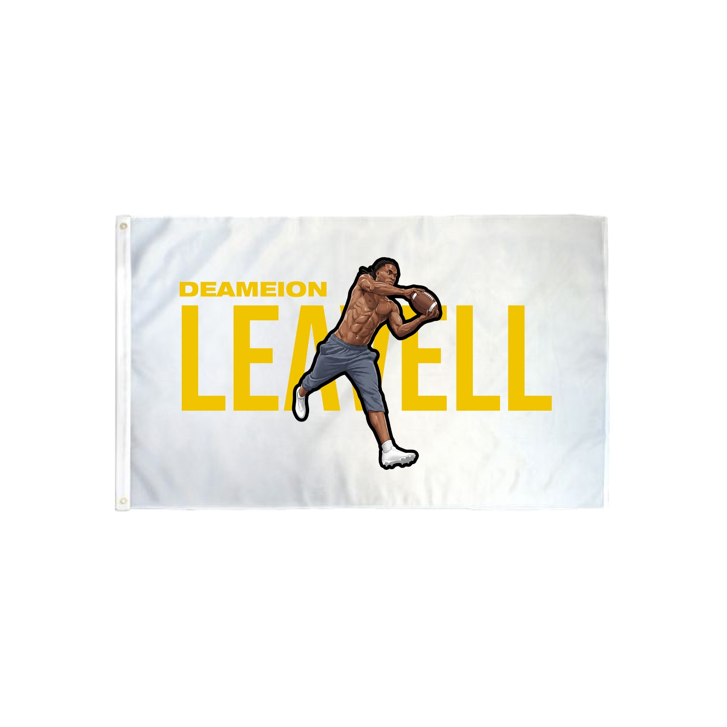 3x5 Flag — Player Name in Classic