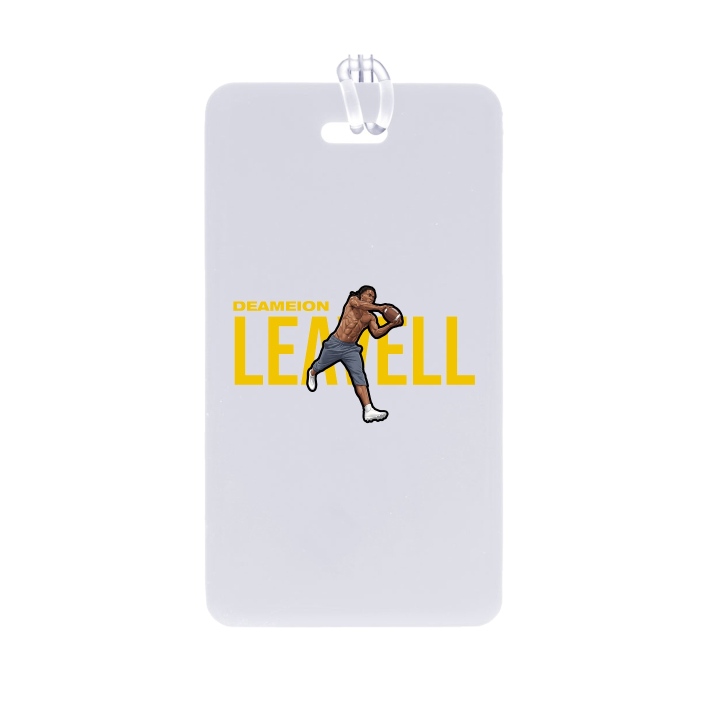Bag Tag — Player Name in Classic