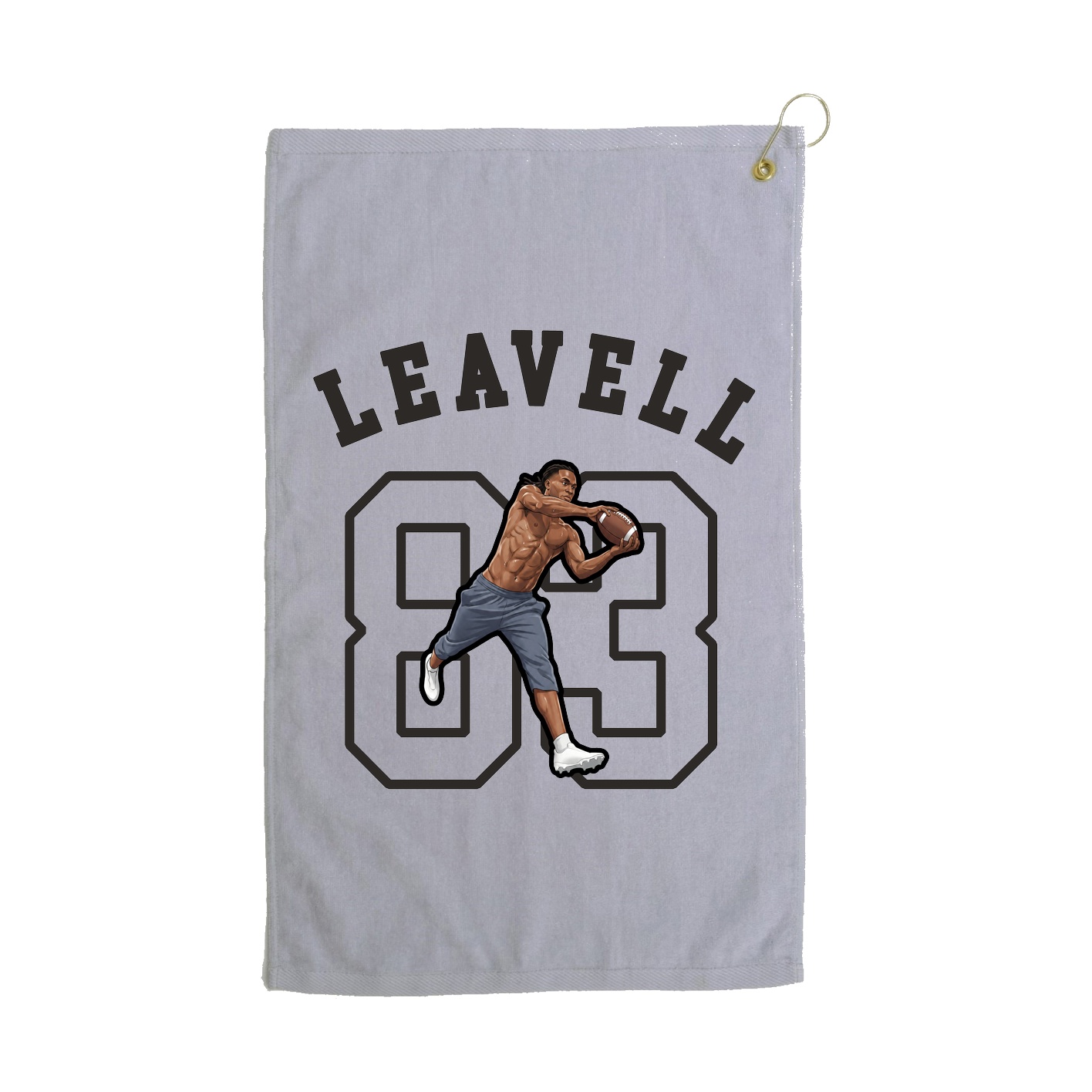 Golf Towel — Shirsey Arch in Grey
