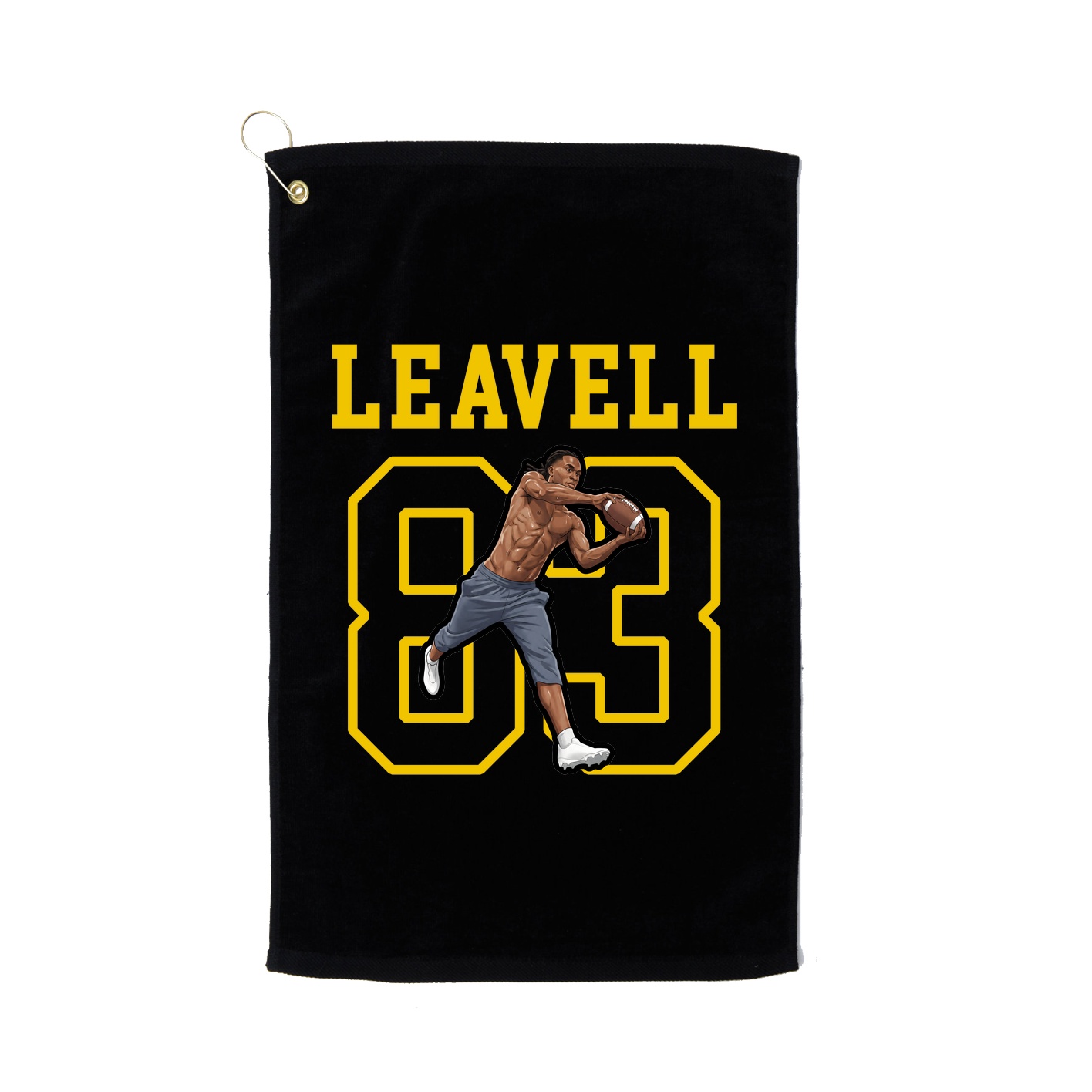 Golf Towel — Shirsey in Black