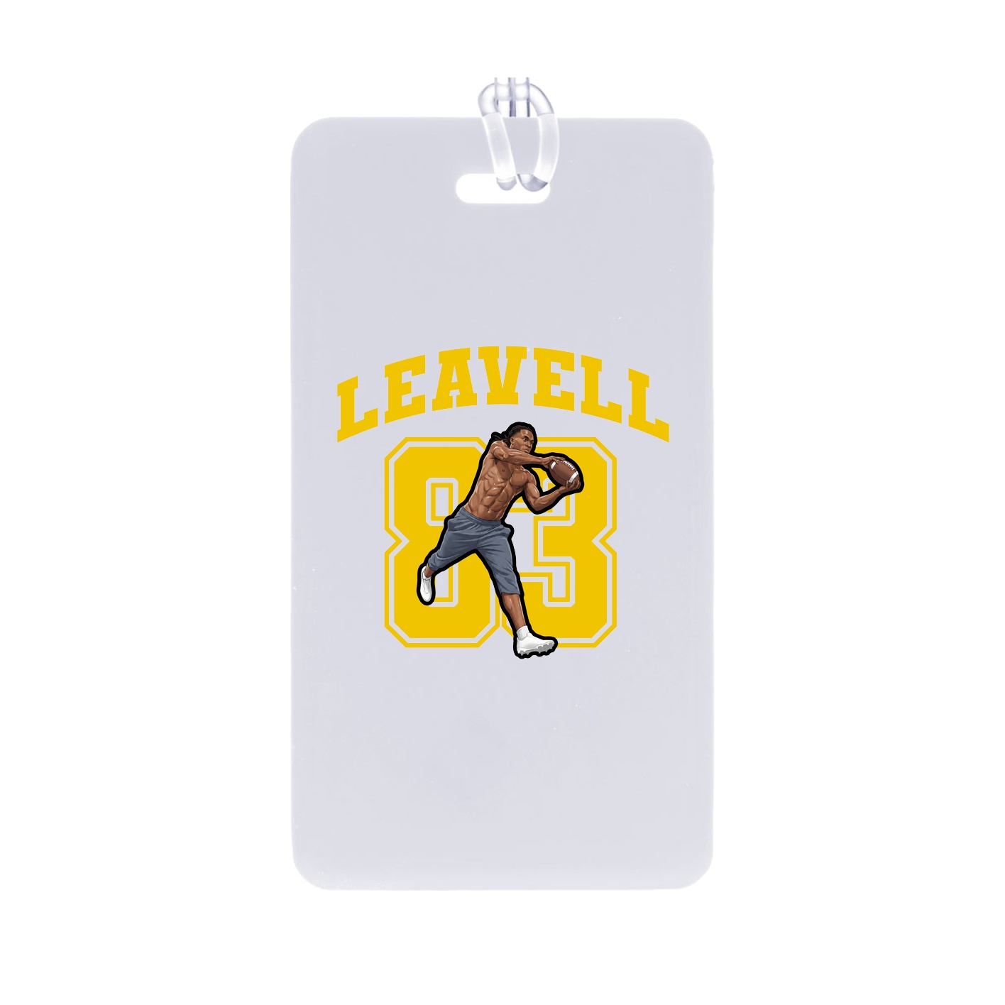 Bag Tag — Number in Classic