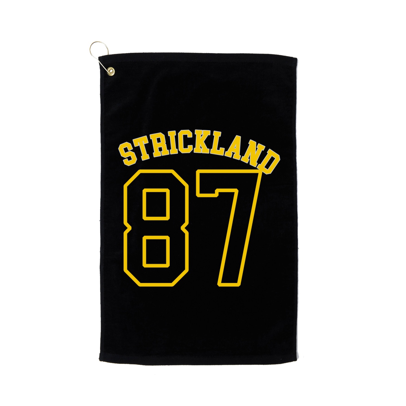 Golf Towel — Shirsey Arch in Black