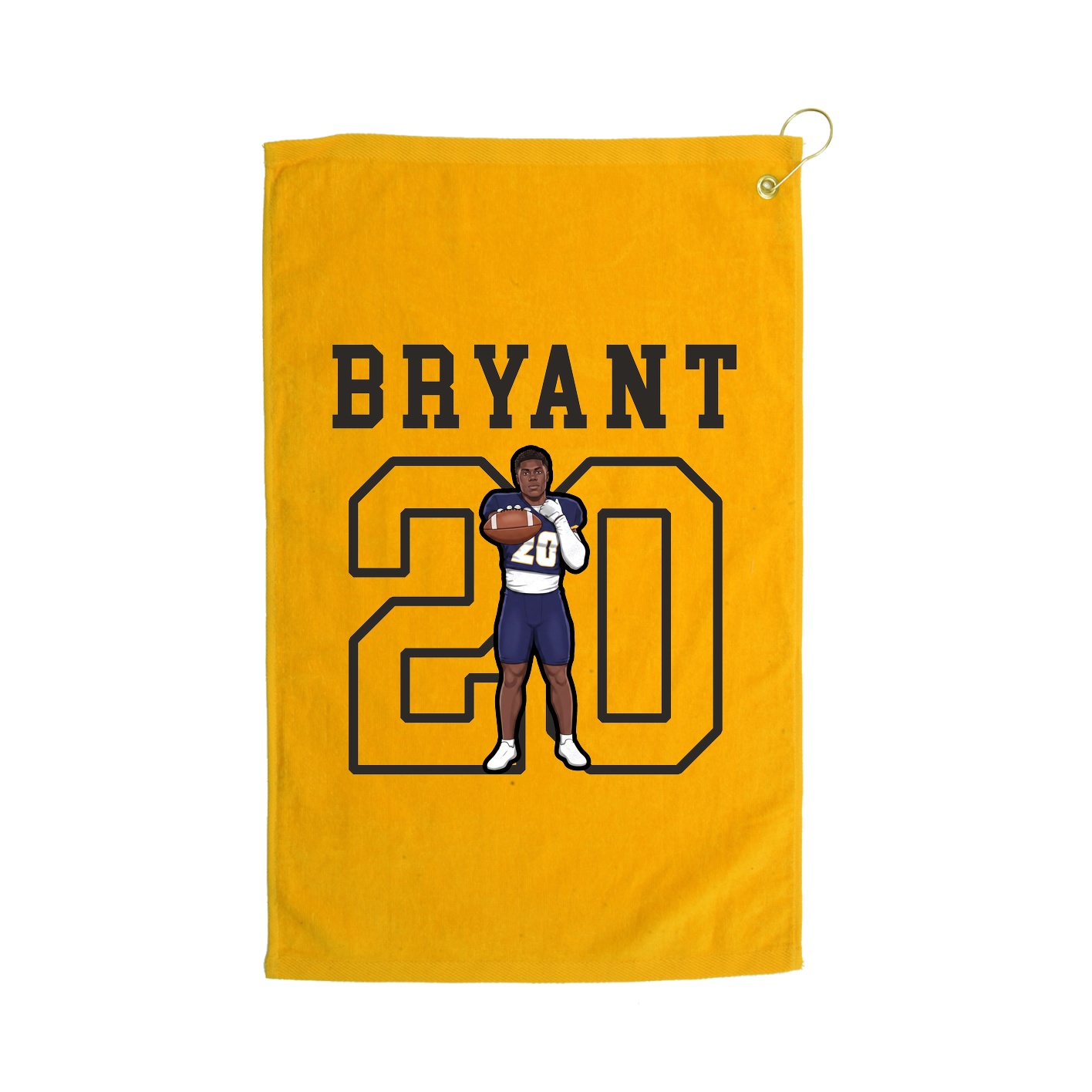 Golf Towel — Shirsey in Gold