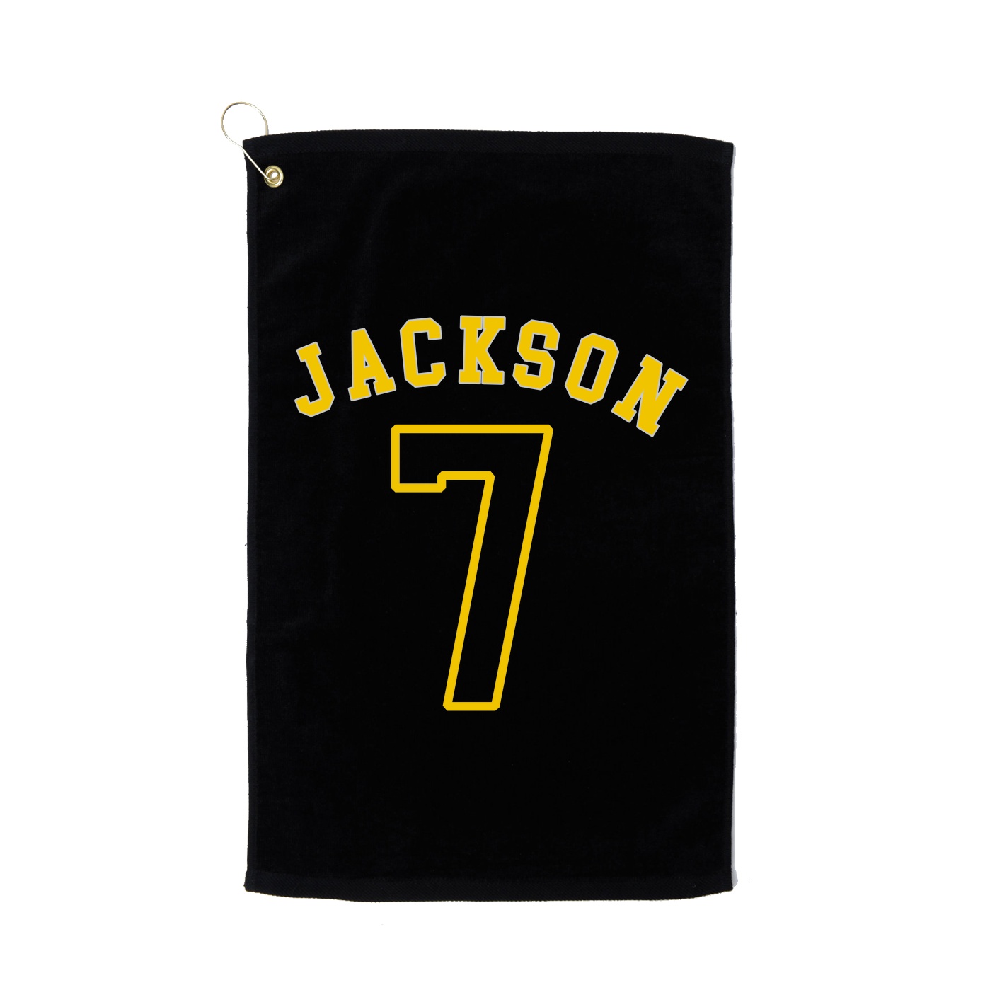 Golf Towel — Shirsey Arch in Black