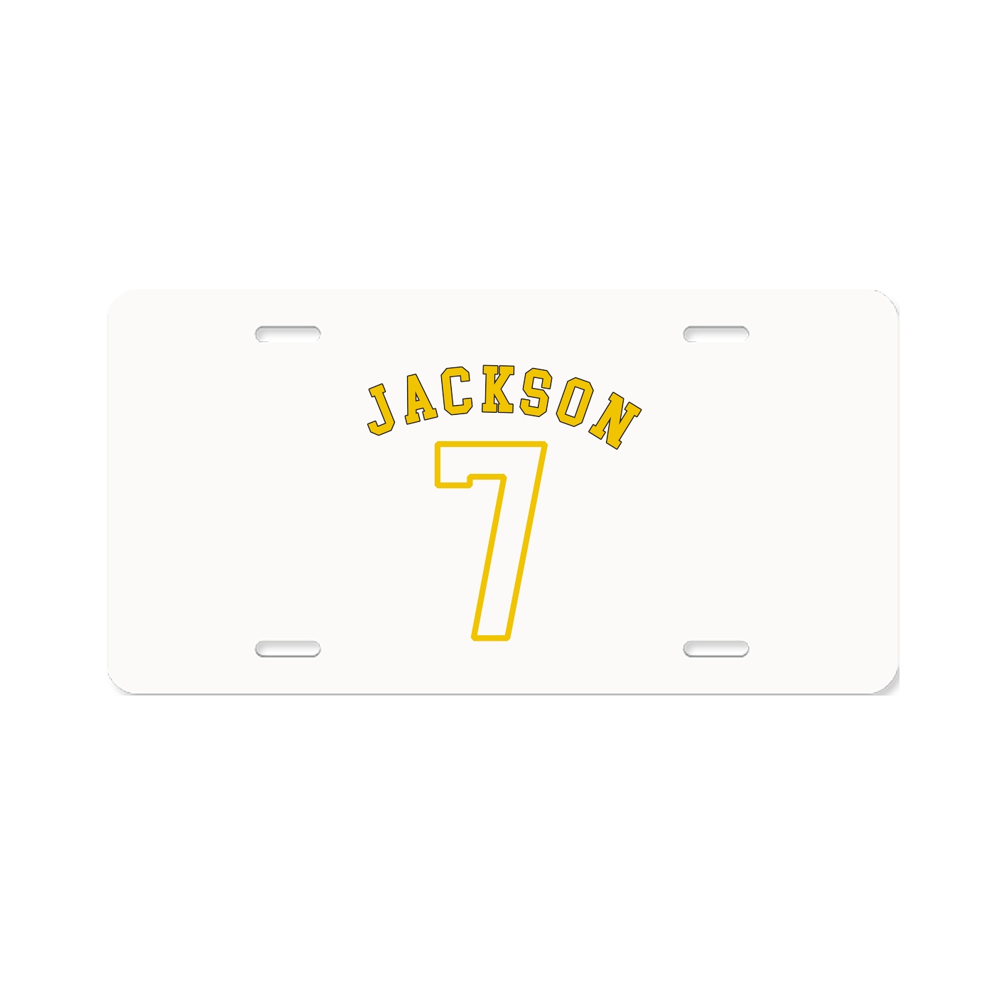 License Plate — Shirsey Arch in Classic