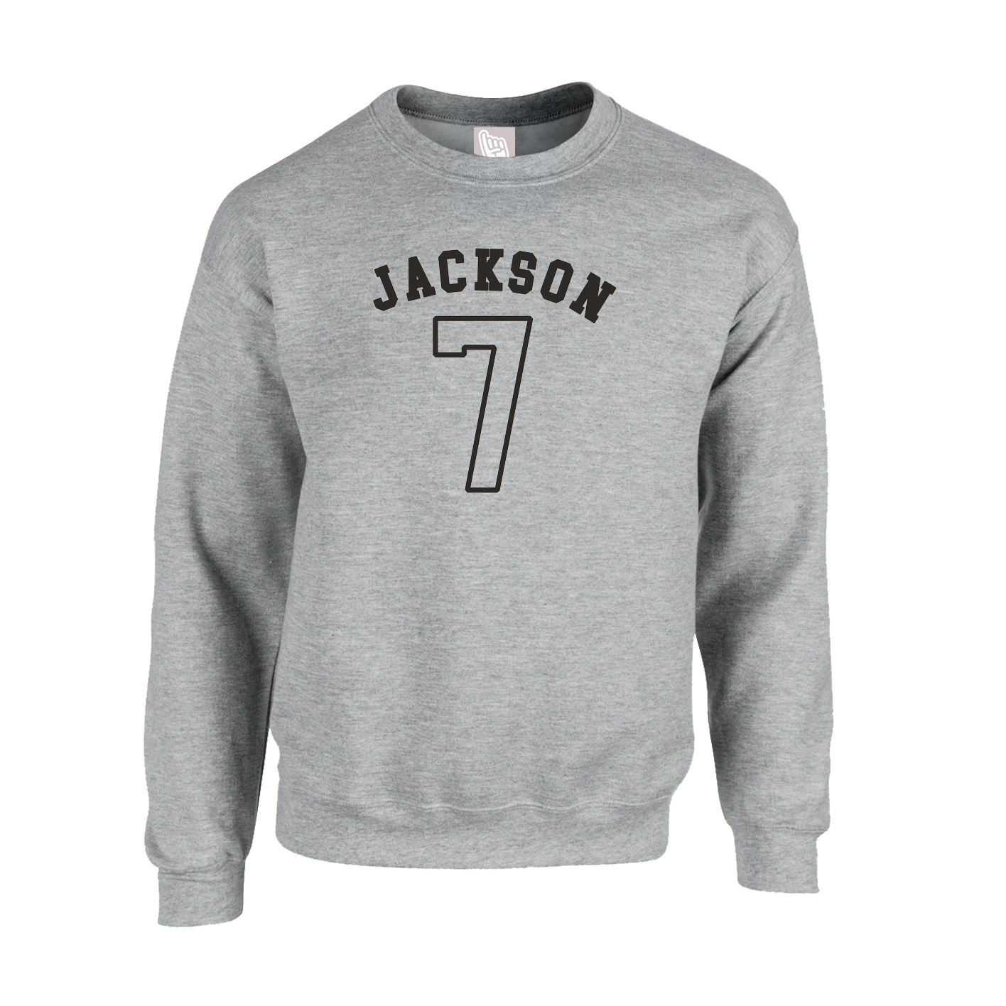 Fleece Crew — Shirsey Arch in Grey